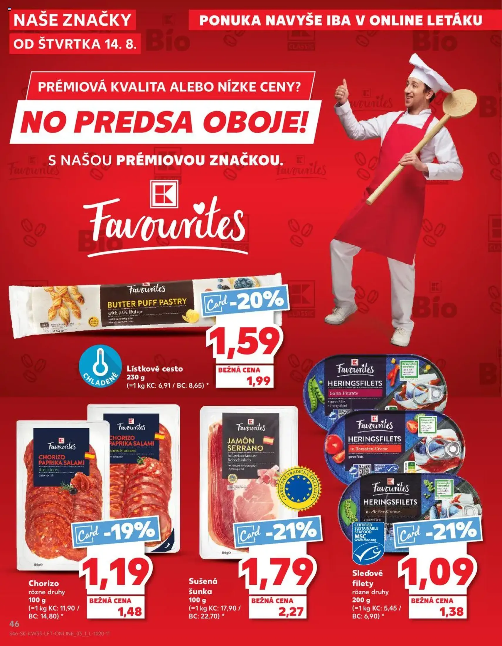 Kaufland Bratislava-Dúbravka - platný leták od 14.08.2025 strana 46 z 76