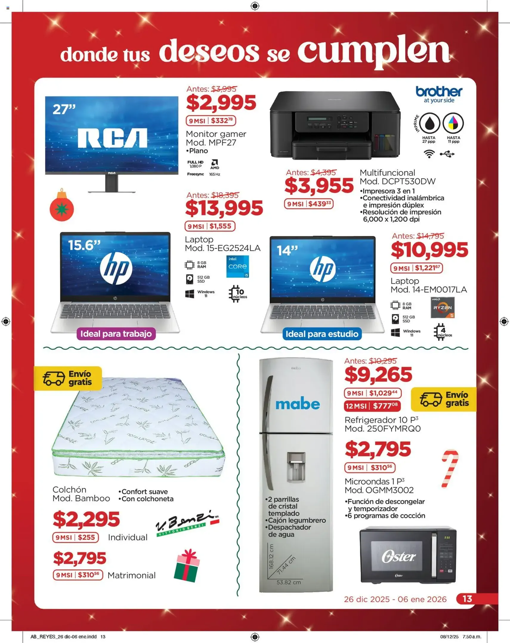 Chedraui folleto - folleto válido desde 26/12/2025 página 13 de 16