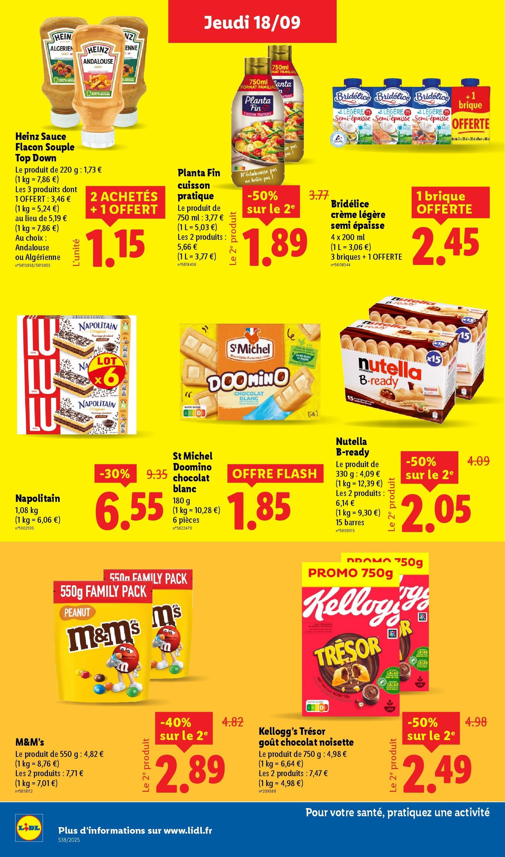 LIDL catalogue semaine 38 - brochure valable à partir du 18/09/2025, page 16 sur 75