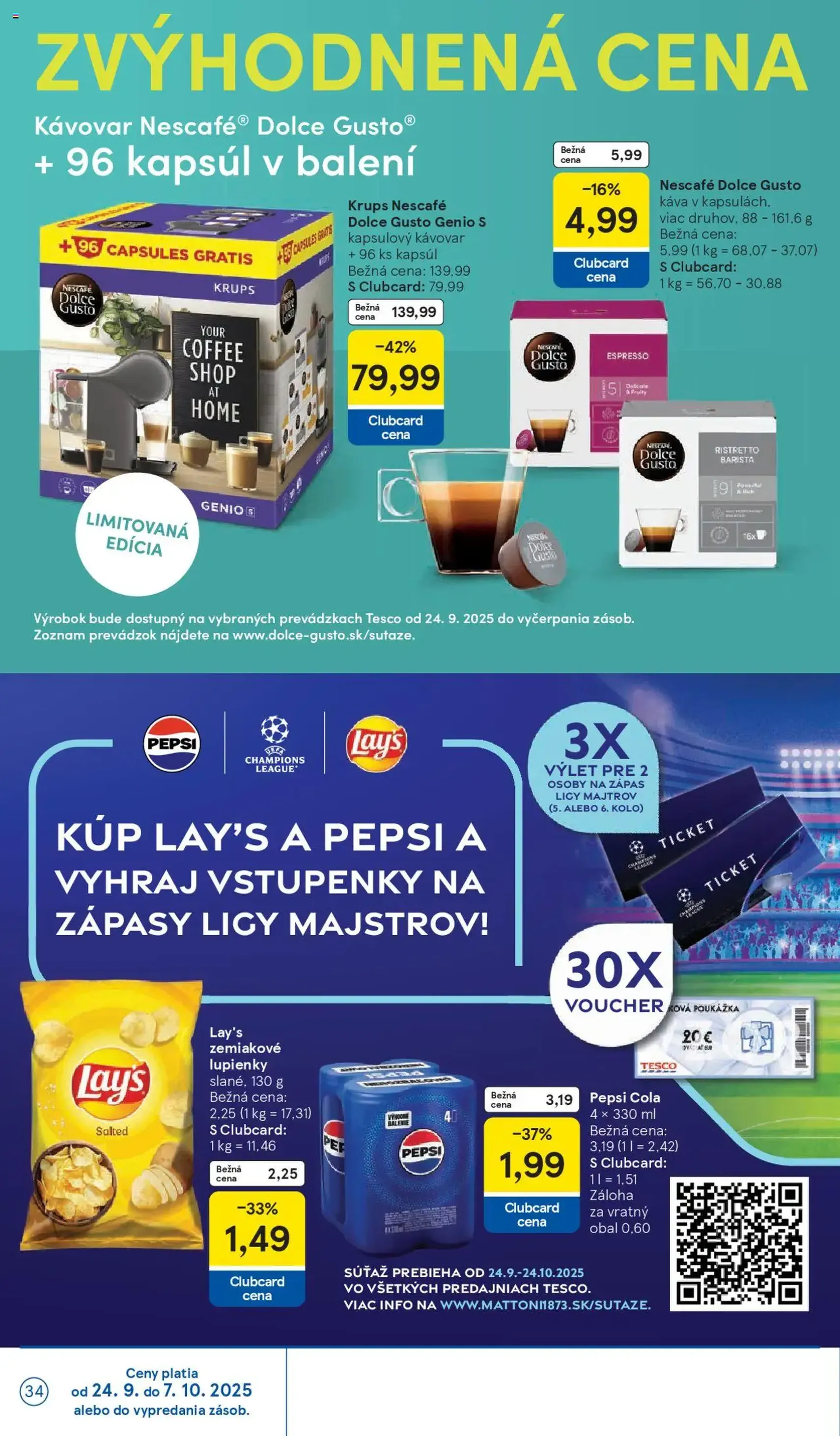 Tesco Hypermarket - leták - platný leták od 24.09.2025 strana 34 z 35