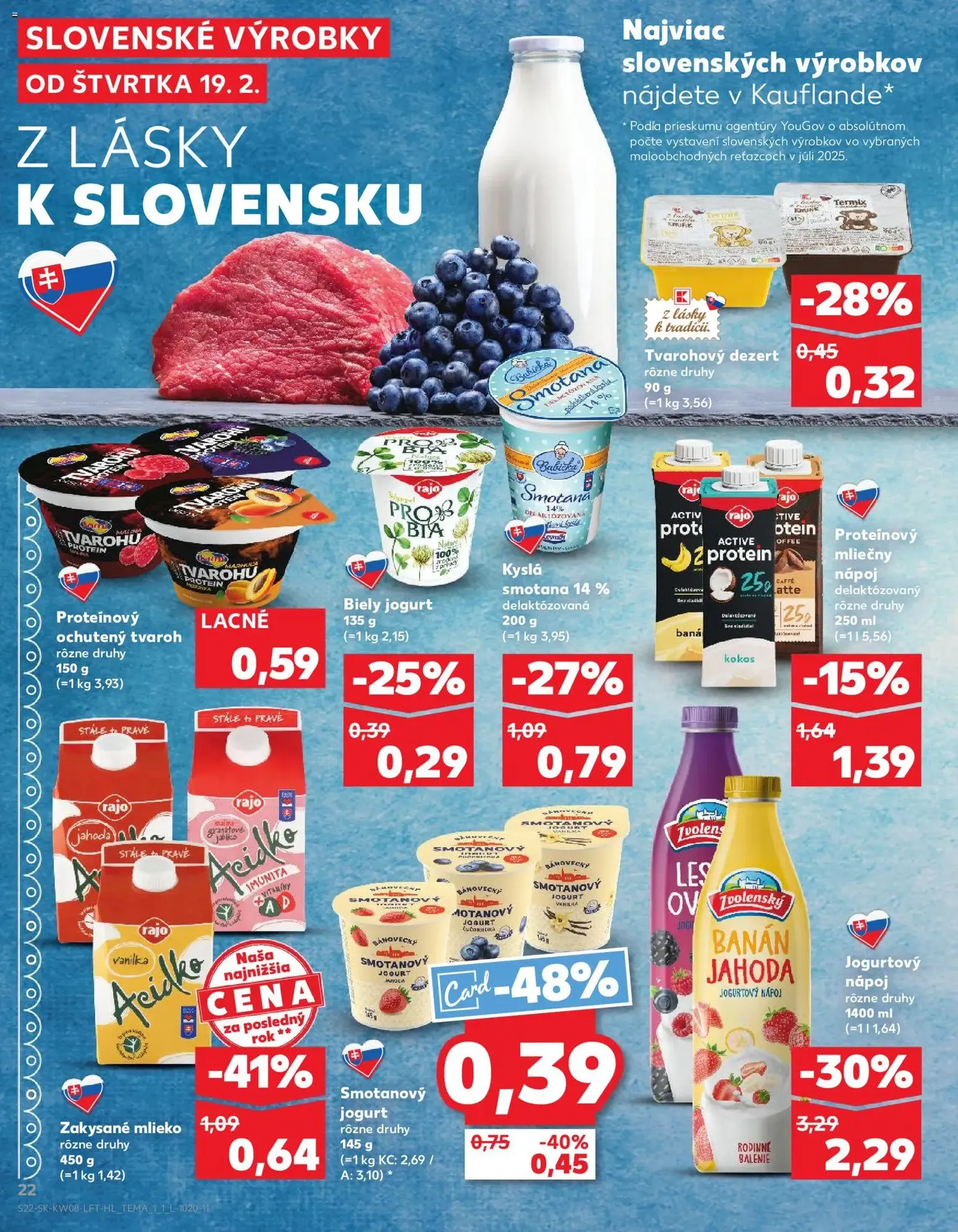 Kaufland SK Akciós újság - 2026.02.19. érvényes szórólap 22 oldal 78 oldalból