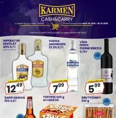 KARMEN CBA leták - náhľad letáku platný od 13.10.2025