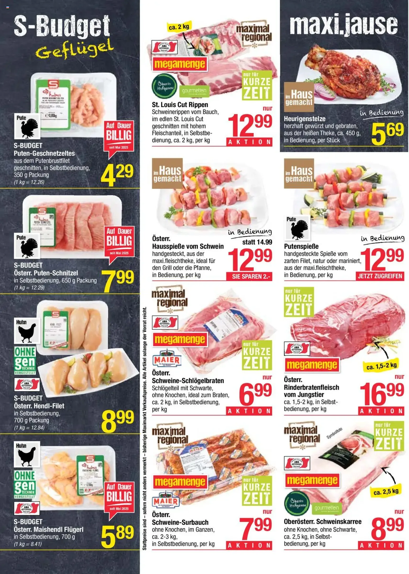 Maximarkt Flugblatt - Gültiger Prospekt ab 11.08.2025, Seite 4 von insgesamt 20