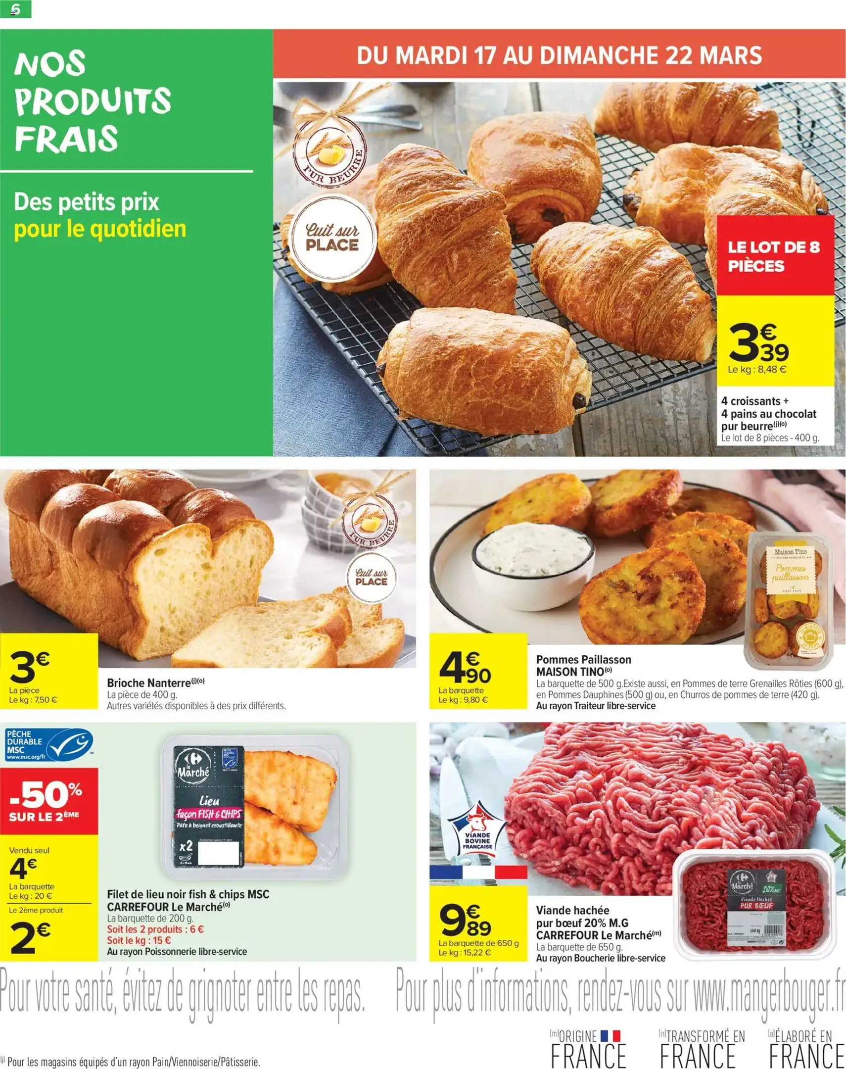 Carrefour Market Petit déjeuner - brochure valable à partir du 17/03/2026, page 8 sur 15