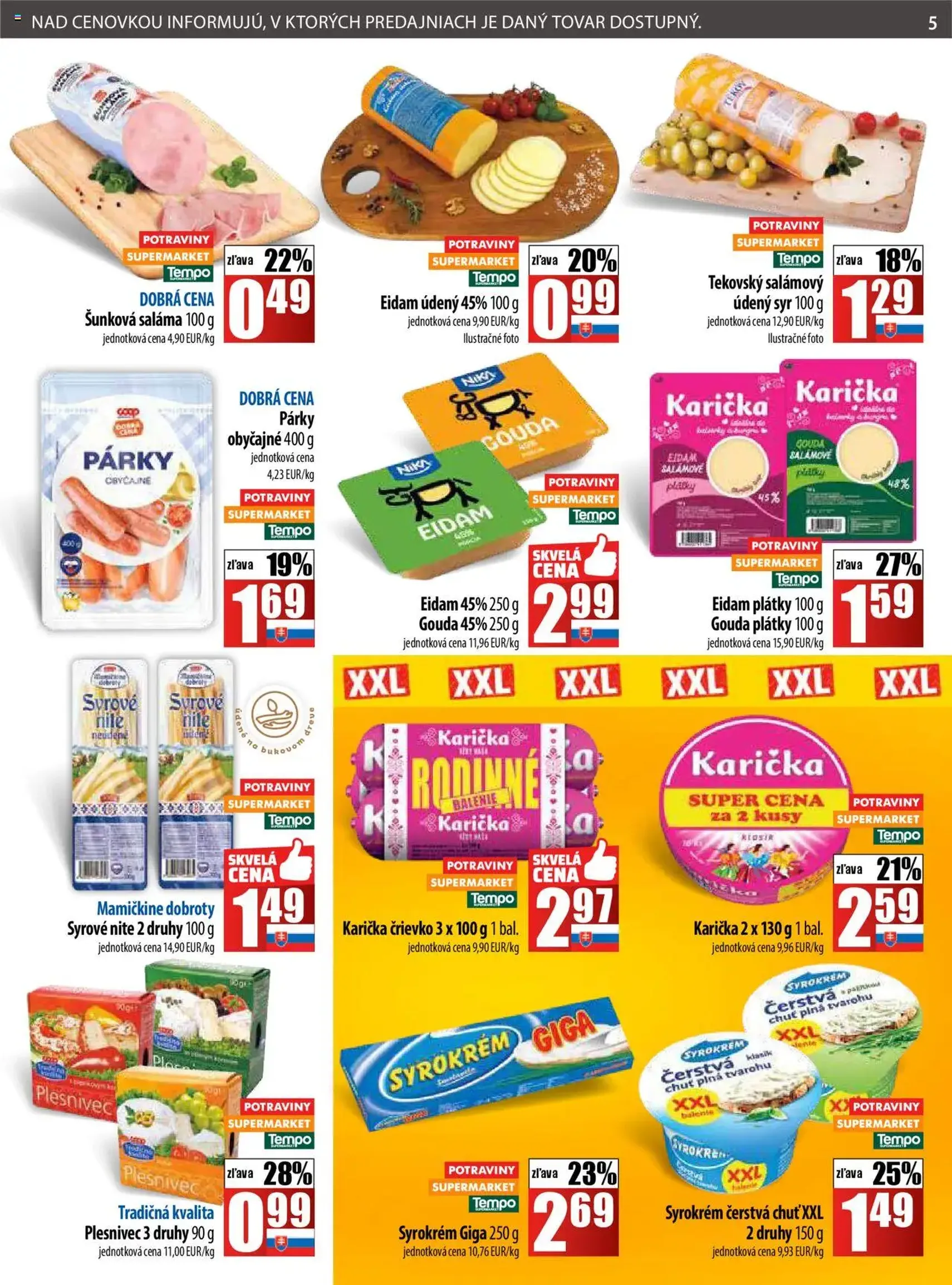 COOP Jednota leták - platný leták od 04.09.2025 strana 5 z 28 COOP Jednota leták - platný leták od 04.09.2025 strana 5 z 28