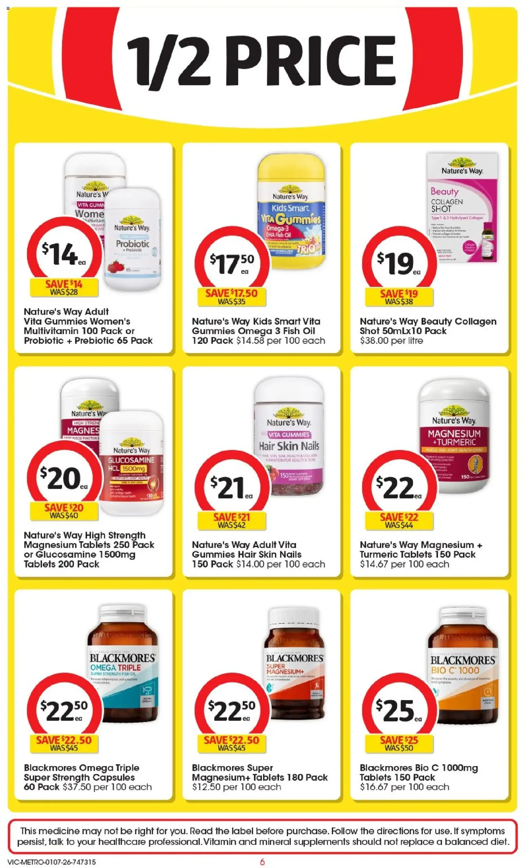 Coles catalogue - valid flyer from 01/07/2026, page 6 of 46