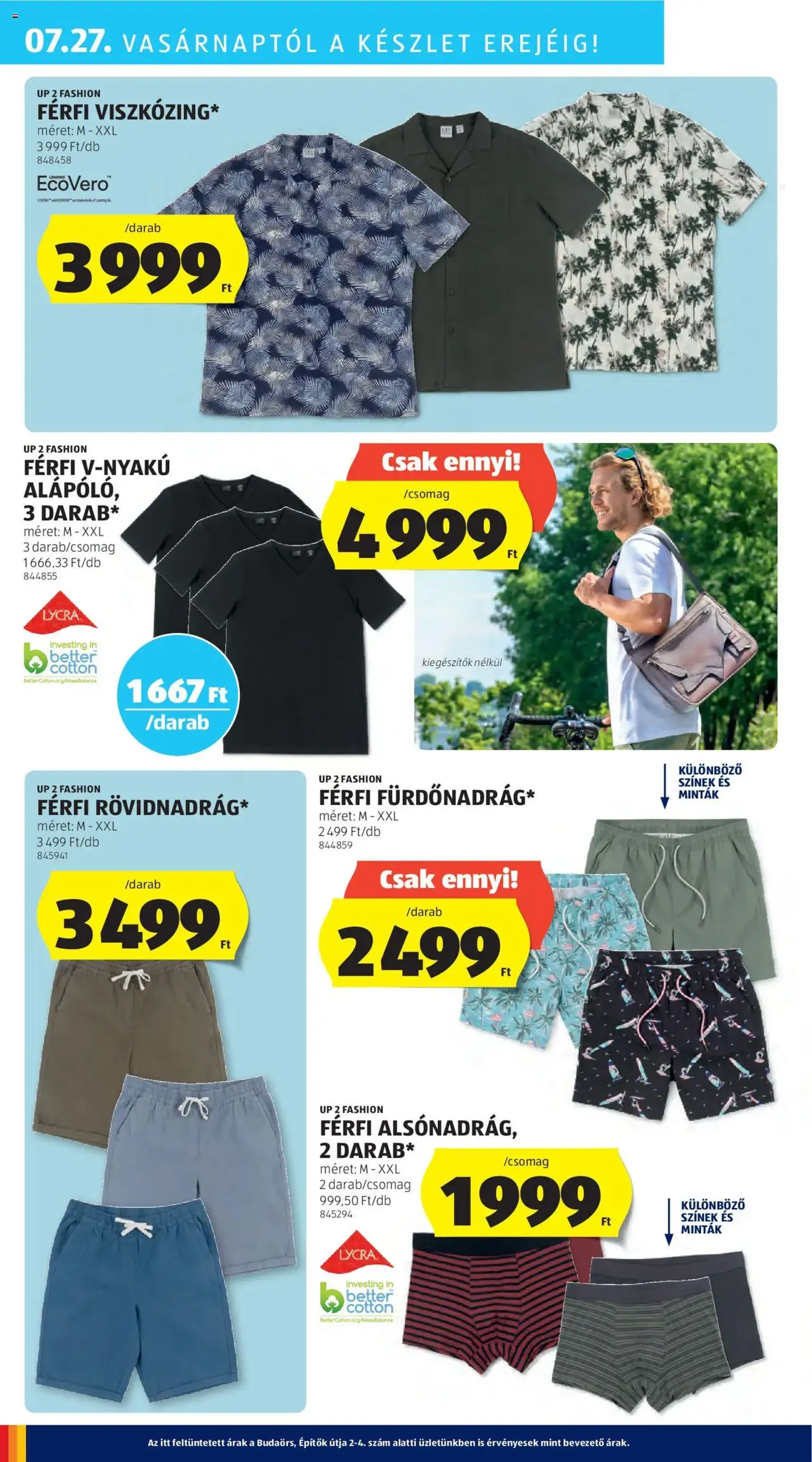 Aldi Akciós újság - 2025.07.24. érvényes szórólap 42 oldal 50 oldalból Aldi Akciós újság - 2025.07.24. érvényes szórólap 42 oldal 50 oldalból
