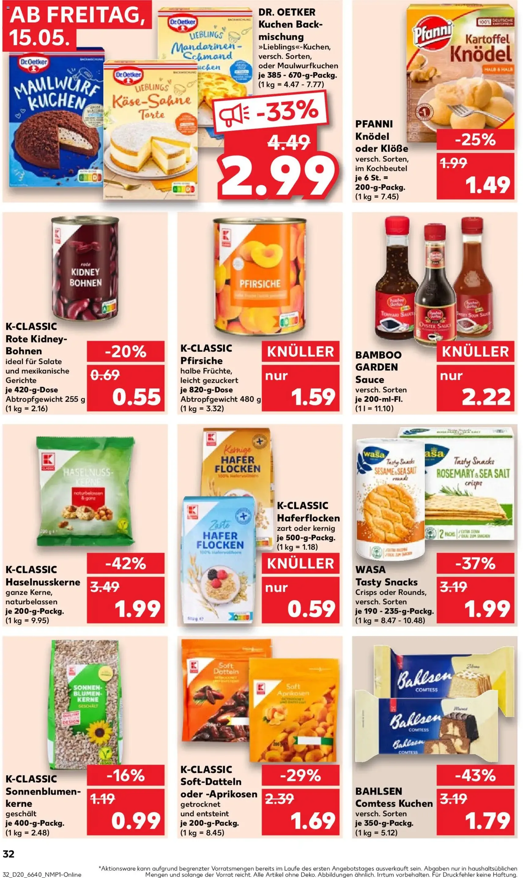 Kaufland Prospekt - Gültiger Prospekt ab 15.05.2026, Seite 32 von insgesamt 54