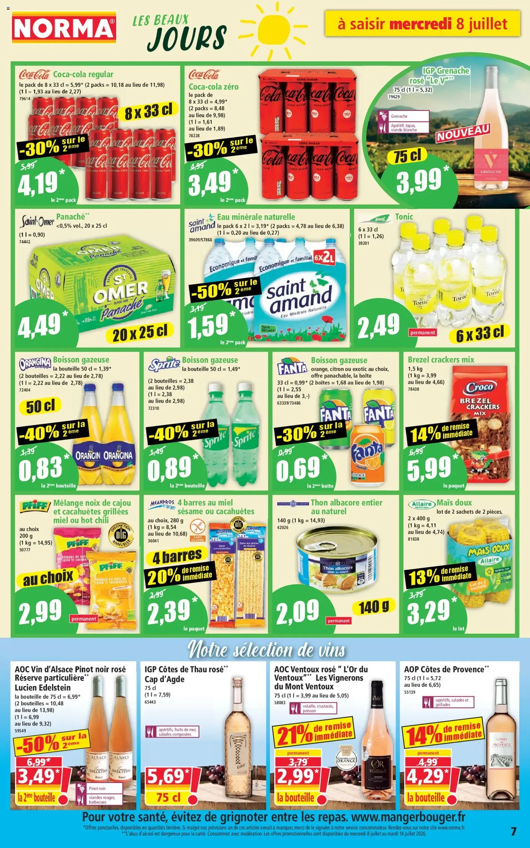 Norma catalogue - brochure valable à partir du 08/07/2026, page 7 sur 12