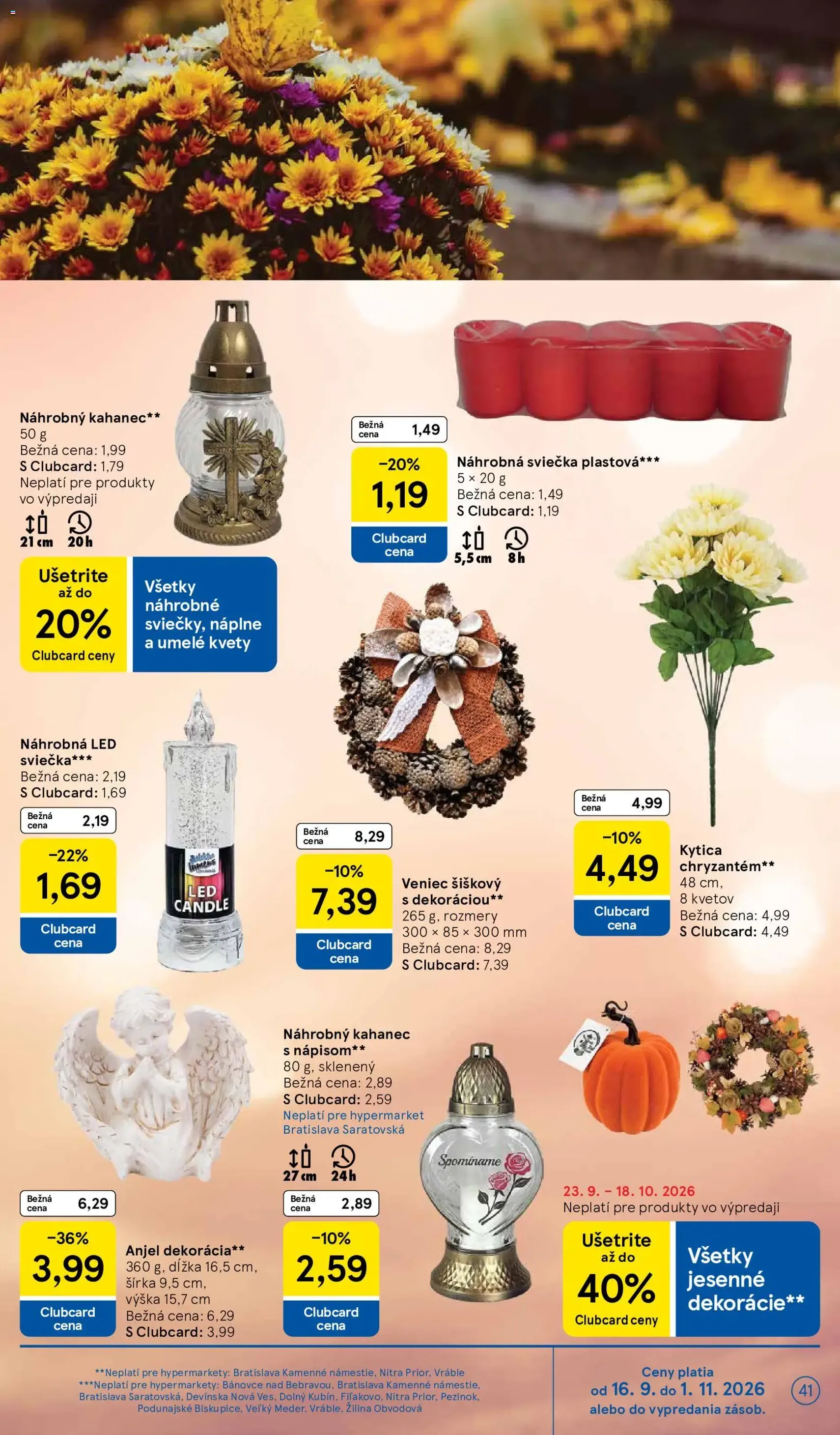 Tesco Hypermarket - leták - platný leták od 23.09.2026 strana 41 z 48