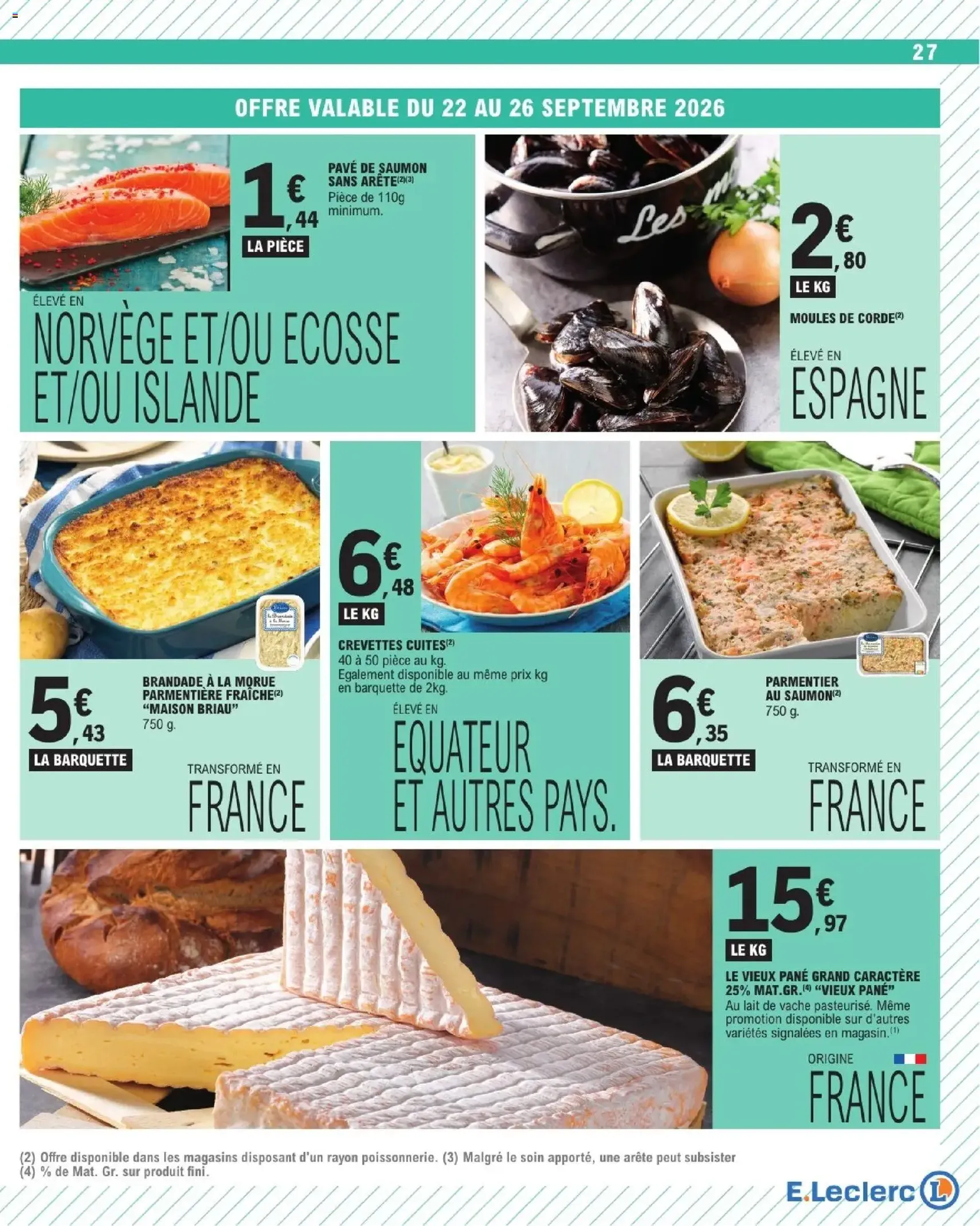 E.Leclerc catalogue - brochure valable à partir du 22/09/2026, page 27 sur 40