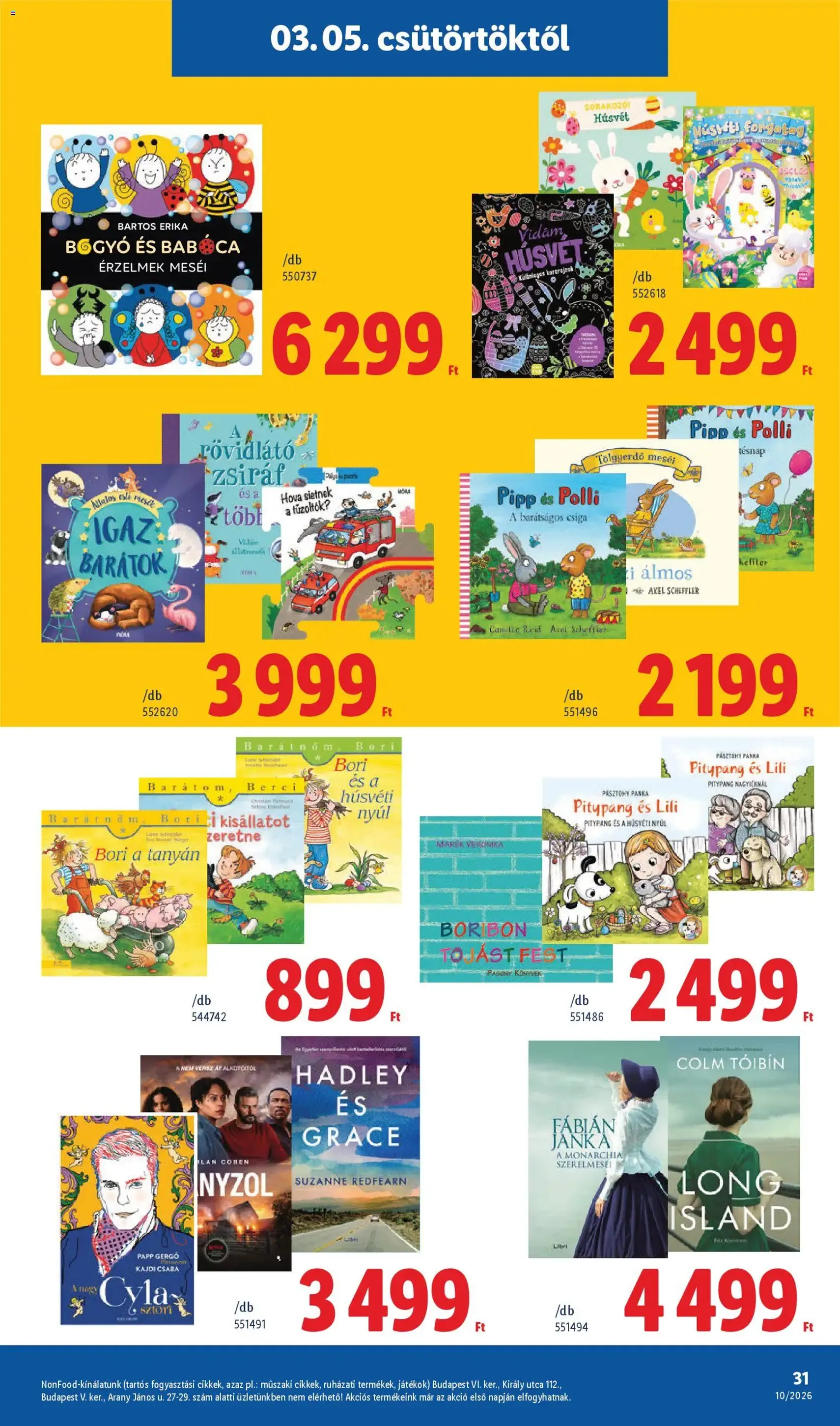 Lidl akciós újság - 2026.03.05. érvényes szórólap 31 oldal 64 oldalból