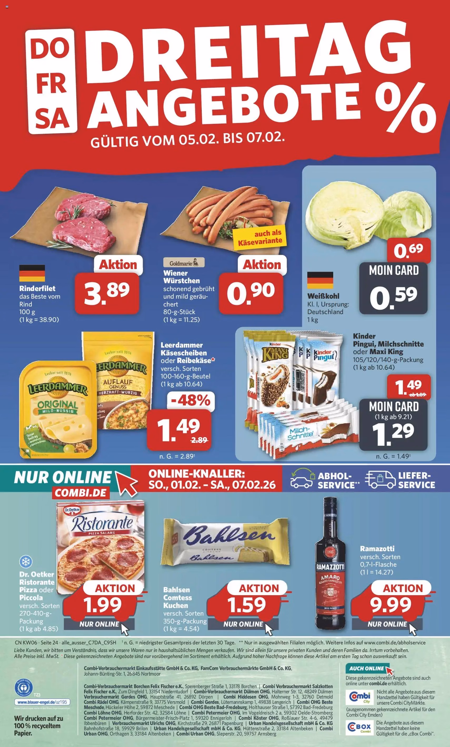 Combi Prospekt - Gültiger Prospekt ab 02.02.2026, Seite 27 von insgesamt 33