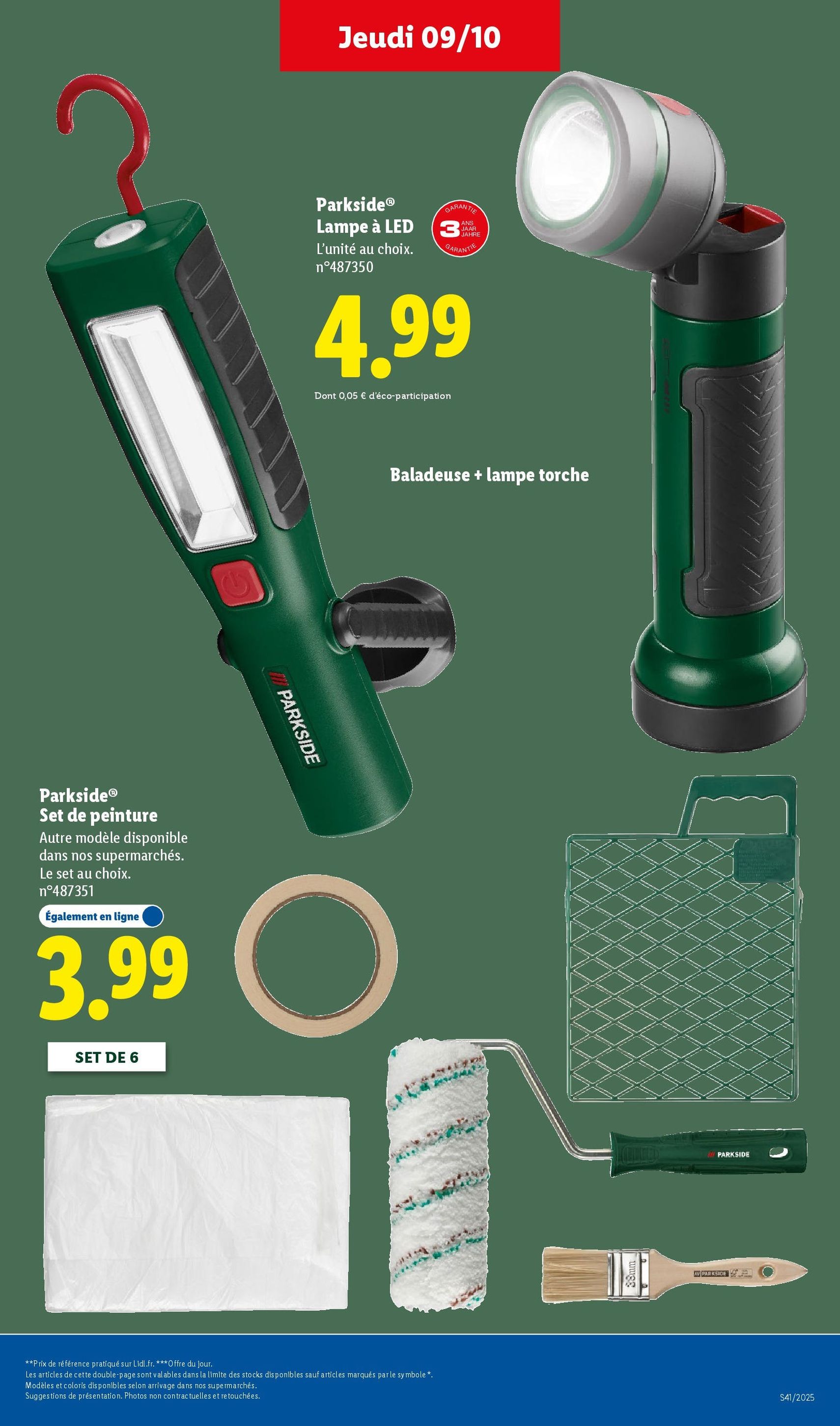 LIDL catalogue semaine 41 - brochure valable à partir du 09/10/2025, page 45 sur 73