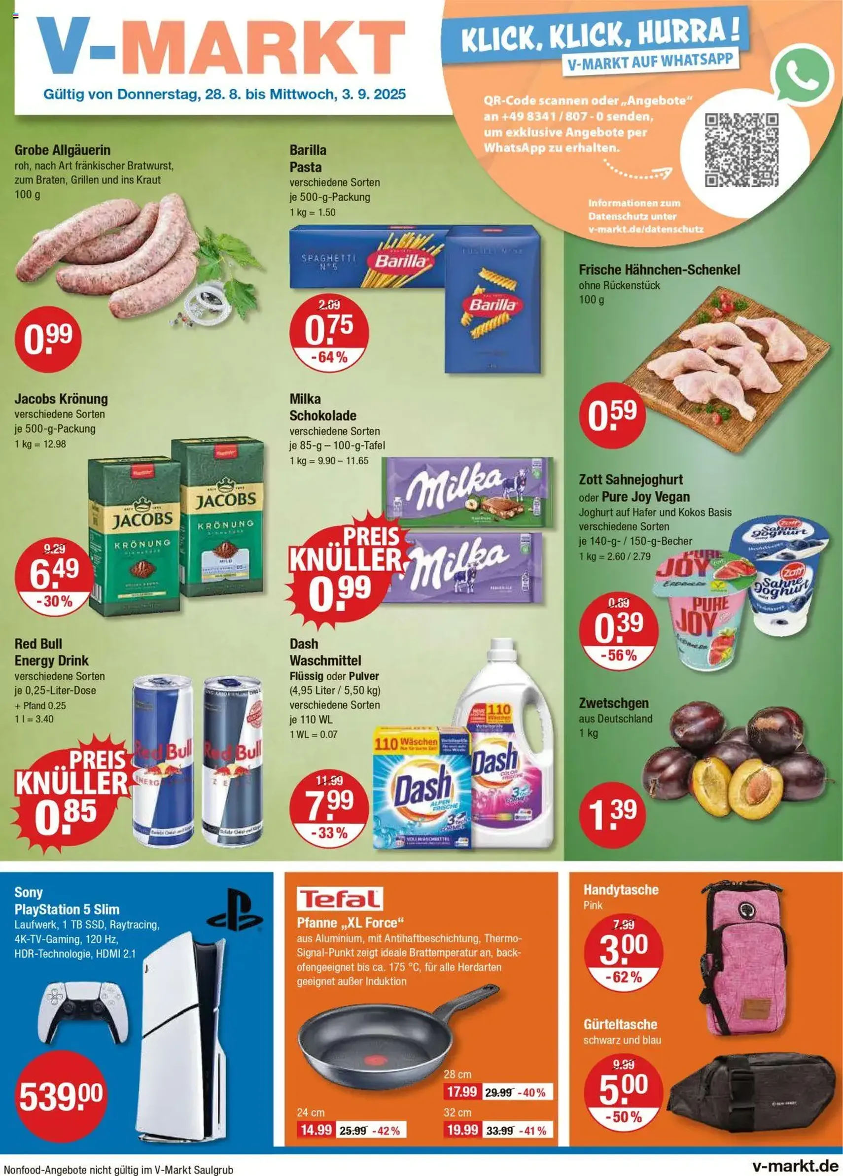 V-Markt - Hallertau/Oberpfalz - Gültiger Prospekt ab 28.08.2025, Seite 1 von insgesamt 22 V-Markt - Hallertau/Oberpfalz - Gültiger Prospekt ab 28.08.2025, Seite 1 von insgesamt 22