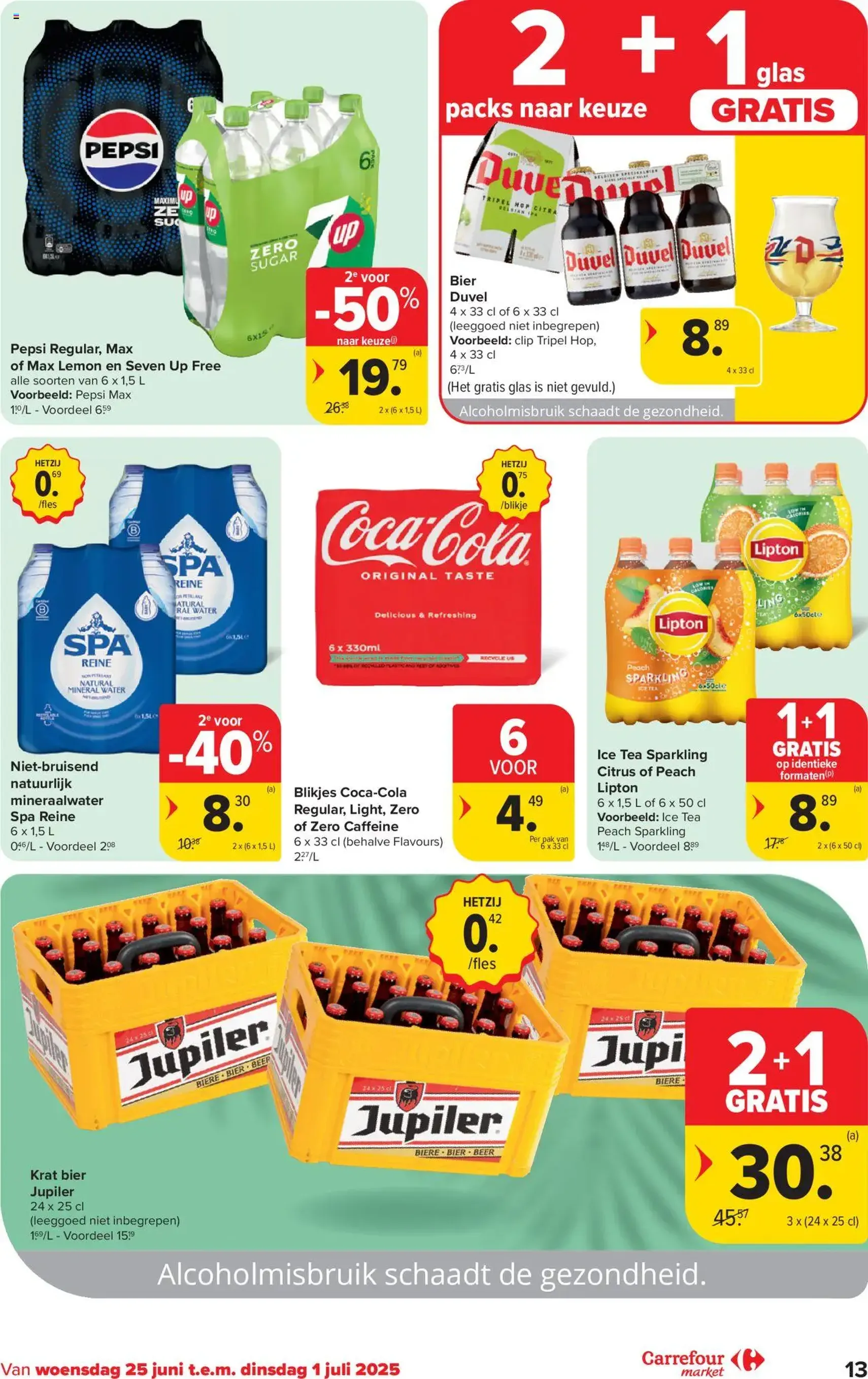 Carrefour market folder week 26 - geldige folder vanaf 25/06/2025 pagina 13 van 20