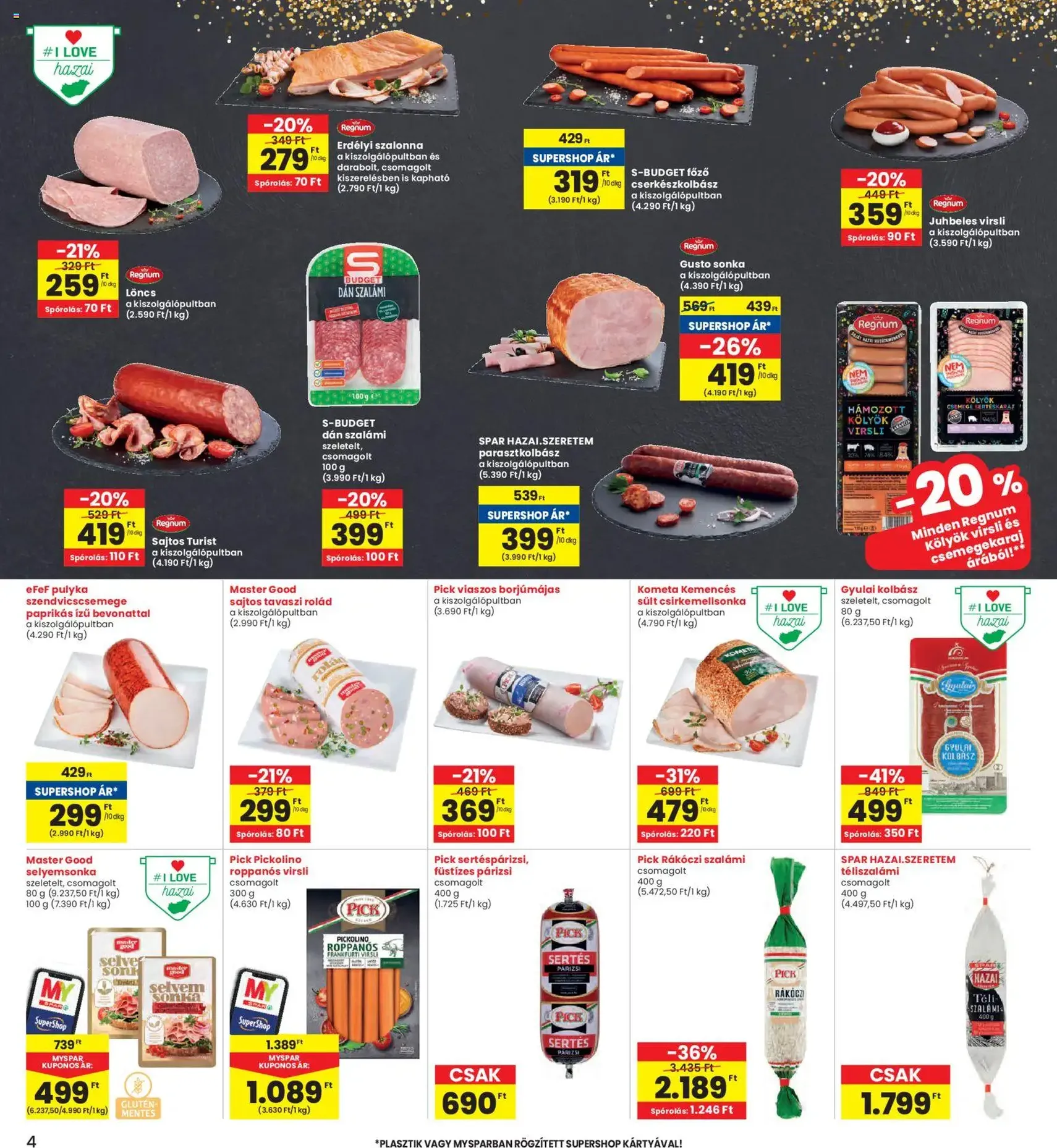 Interspar Akciós újság - 2026.02.05. érvényes szórólap 4 oldal 20 oldalból