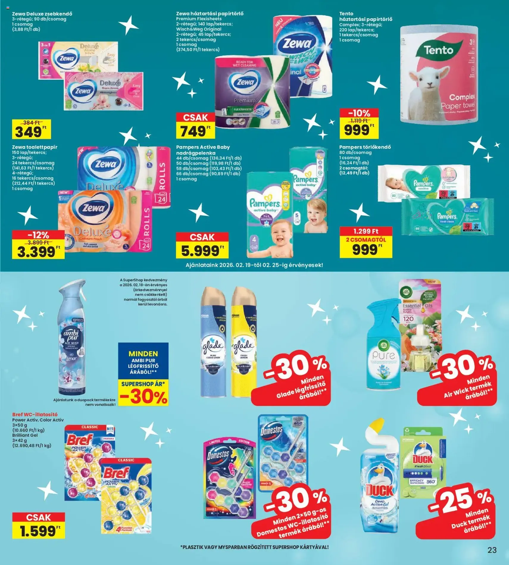 Interspar Akciós újság - 2026.02.19. érvényes szórólap 23 oldal 28 oldalból