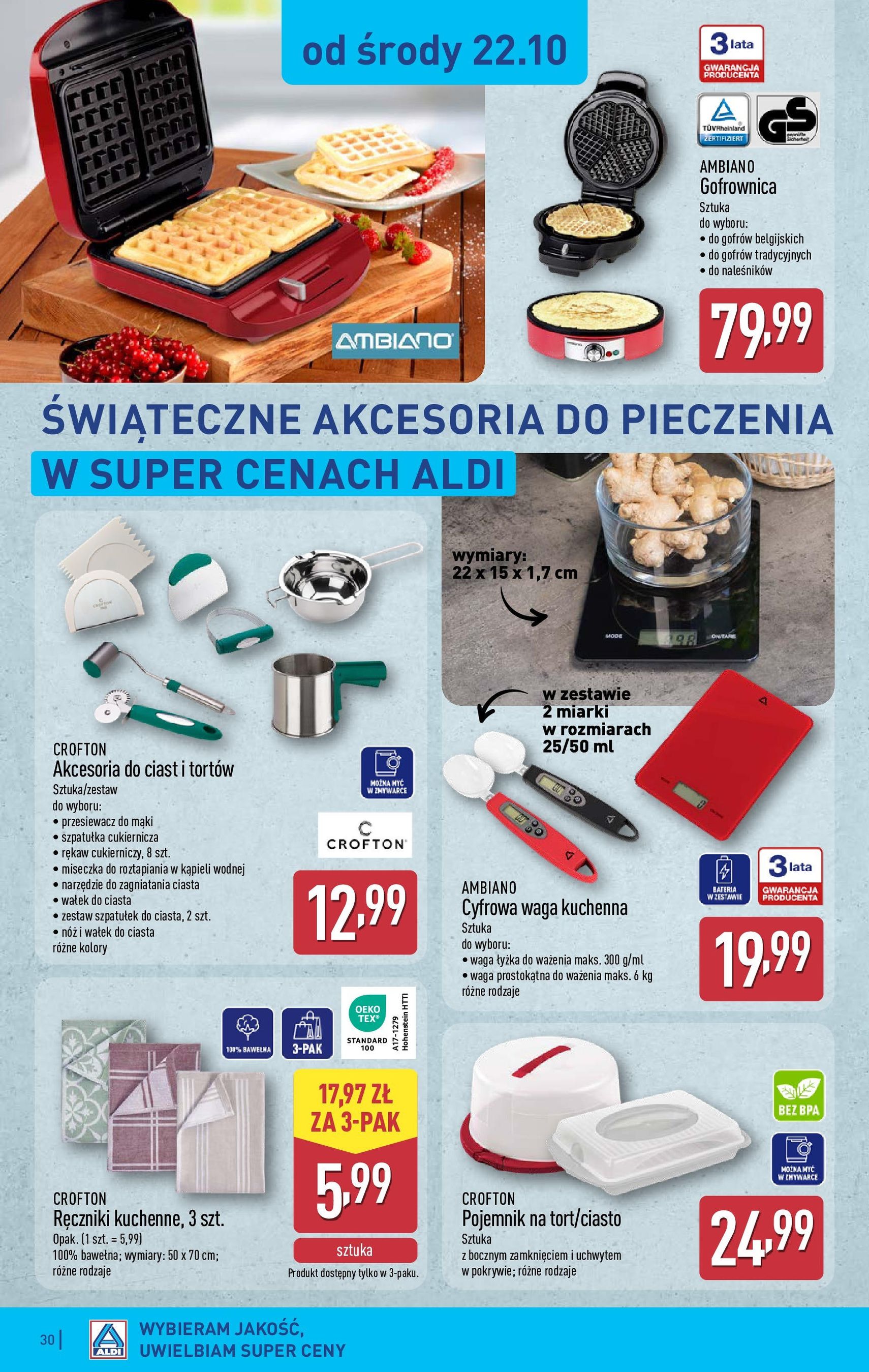 Aldi Gazetka - ważny gazetka od 20.10.2025 strona 30 z 41 Aldi Gazetka - ważny gazetka od 20.10.2025 strona 30 z 41