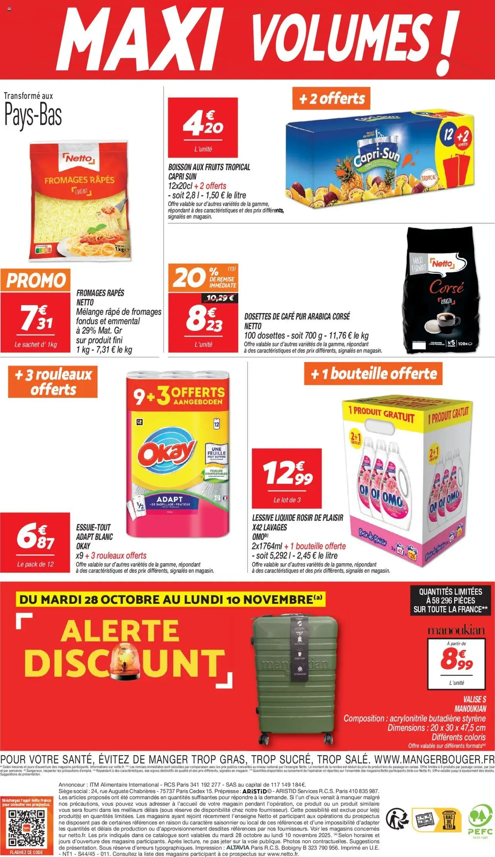Netto catalogue - brochure valable à partir du 28/10/2025, page 8 sur 8 Netto catalogue - brochure valable à partir du 28/10/2025, page 8 sur 8