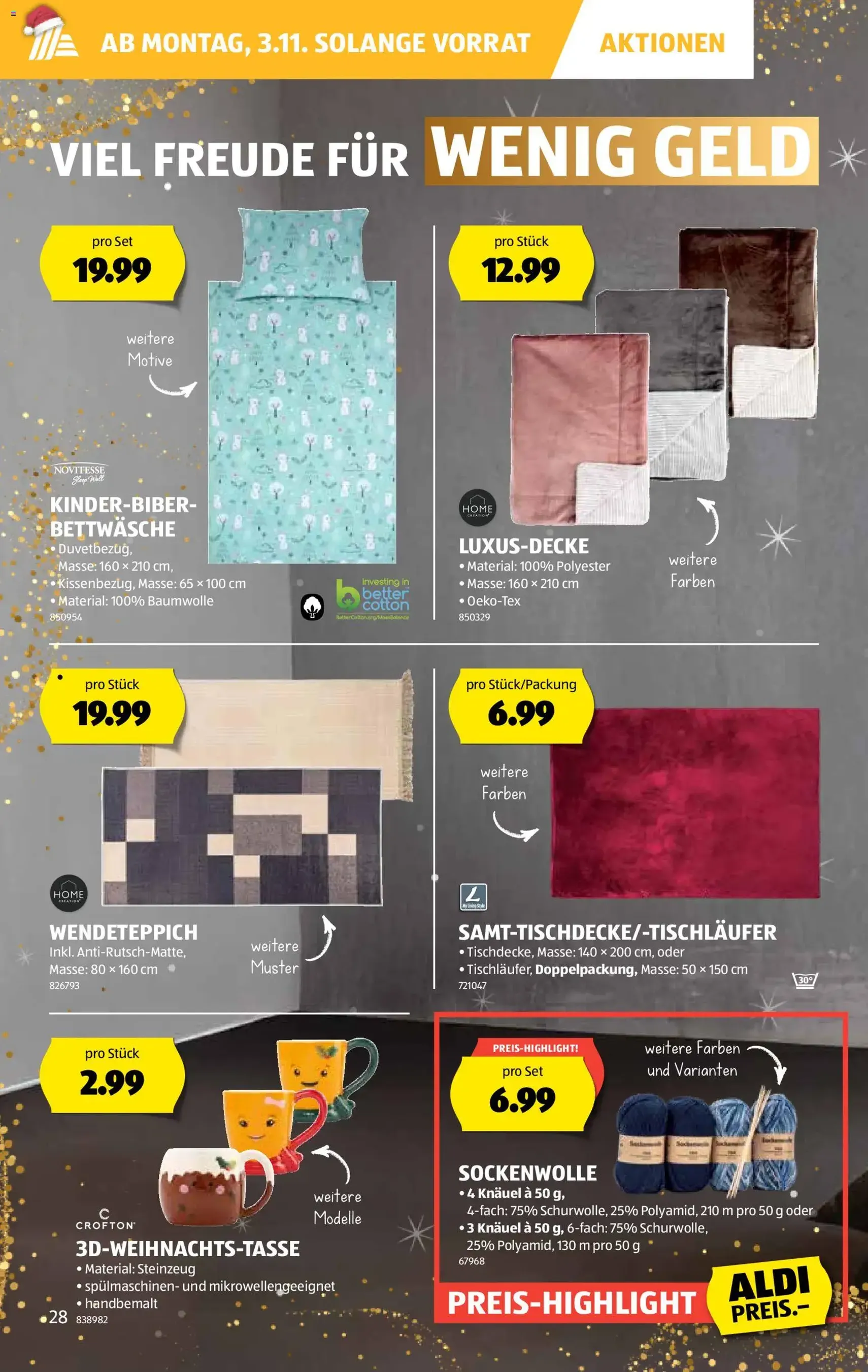 Aldi Aktionen - Gültiger Prospekt ab 30.10.2025, Seite 29 von insgesamt 36 Aldi Aktionen - Gültiger Prospekt ab 30.10.2025, Seite 29 von insgesamt 36