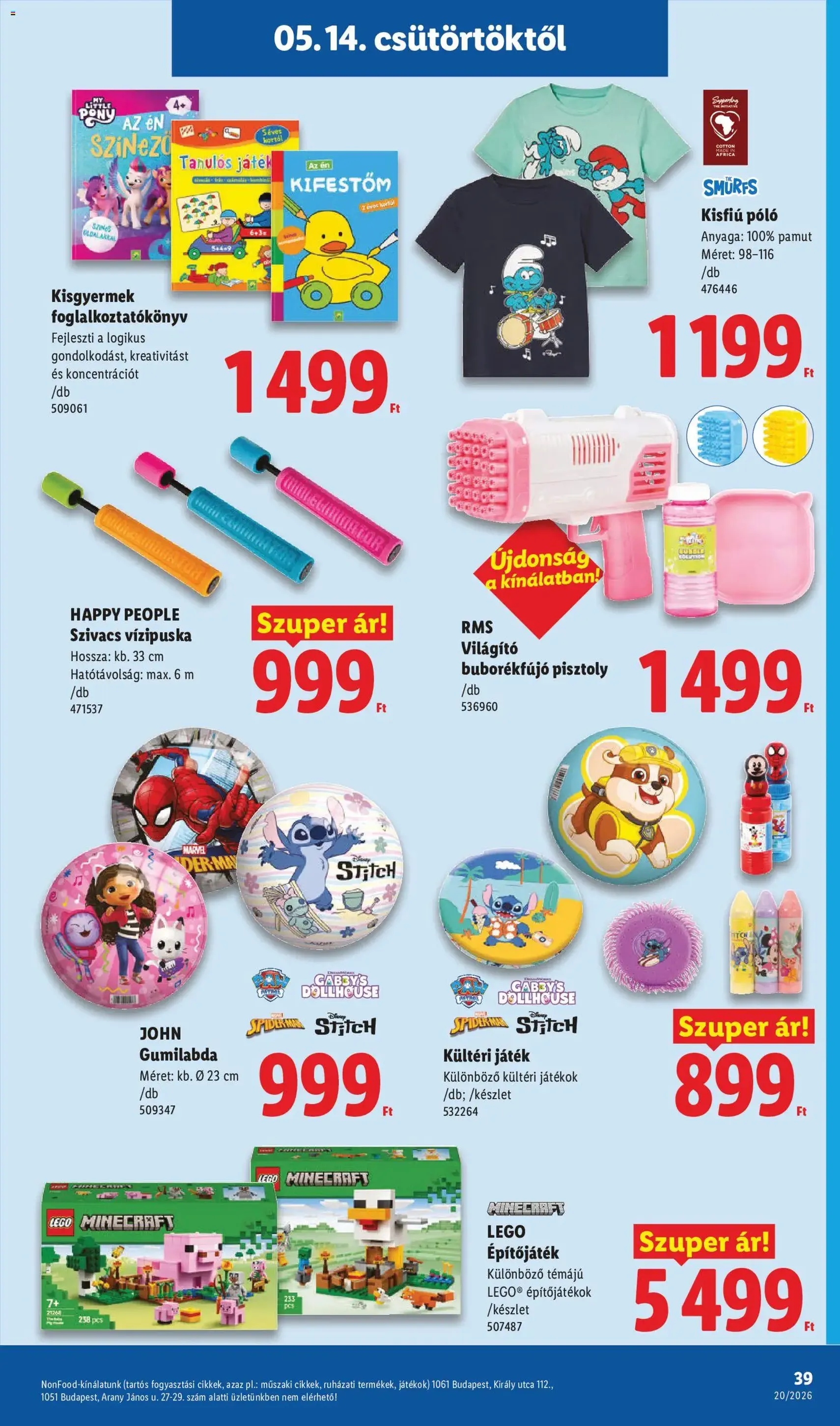 Lidl akciós újság - 2026.05.14. érvényes szórólap 39 oldal 68 oldalból