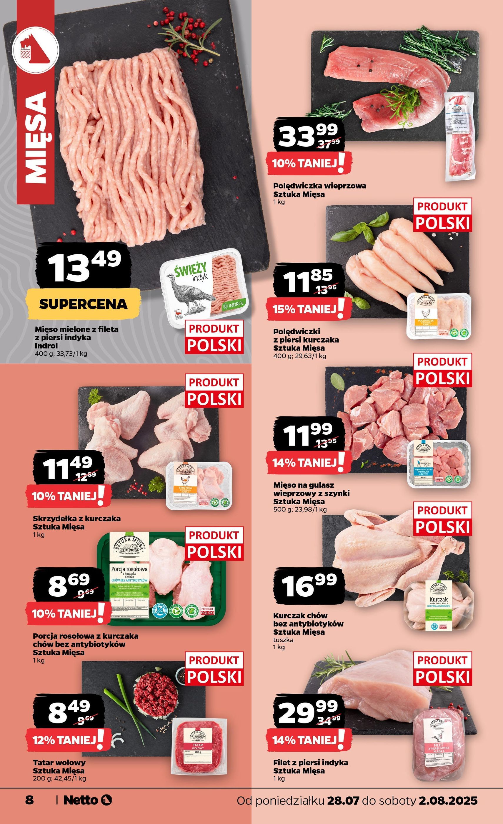 Netto gazetka - Spożywcza - ważny gazetka od 28.07.2025 strona 8 z 31 Netto gazetka - Spożywcza - ważny gazetka od 28.07.2025 strona 8 z 31
