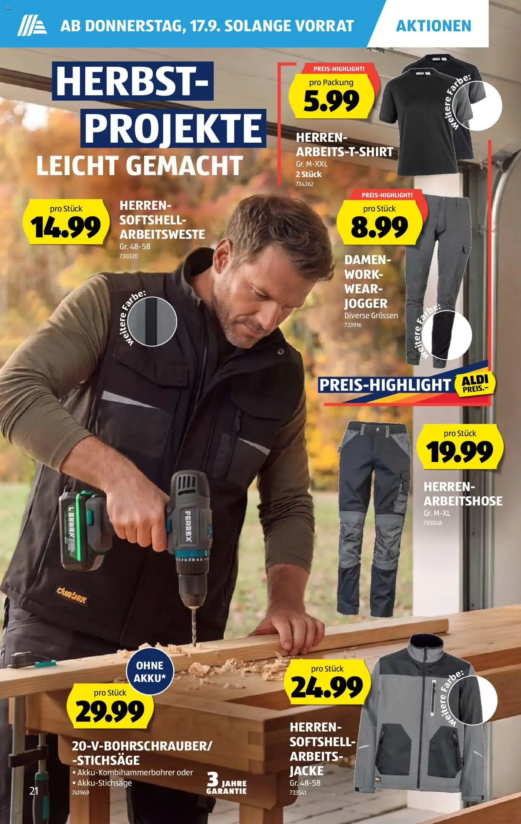 Aldi aktionen - Gültiger Prospekt ab 17.09.2026, Seite 20 von insgesamt 36