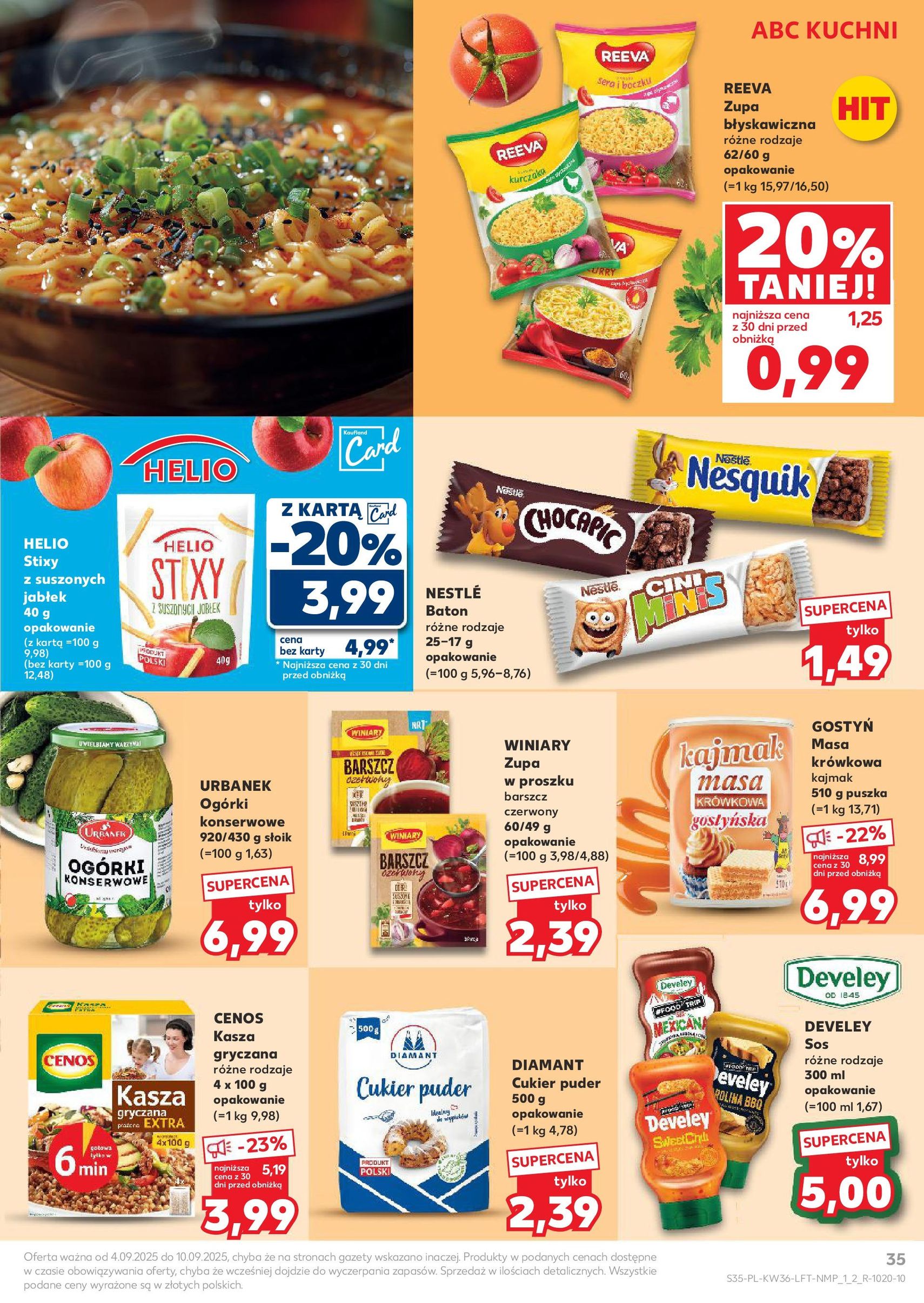 Kaufland gazetka - ważny gazetka od 04.09.2025 strona 35 z 57 Kaufland gazetka - ważny gazetka od 04.09.2025 strona 35 z 57