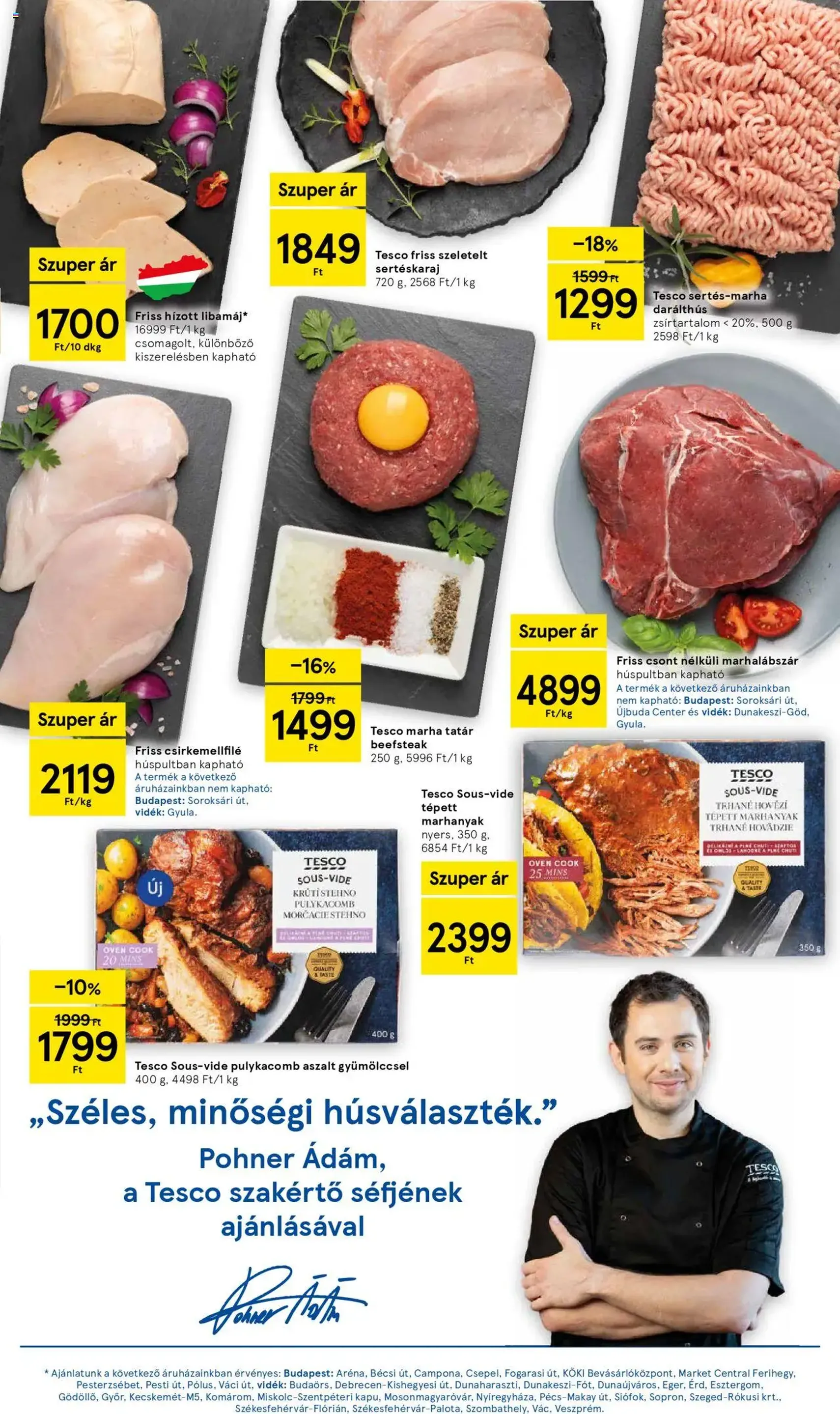Tesco Hipermarket - Akciós újság - 2025.10.21. érvényes szórólap 3 oldal 32 oldalból Tesco Hipermarket - Akciós újság - 2025.10.21. érvényes szórólap 3 oldal 32 oldalból