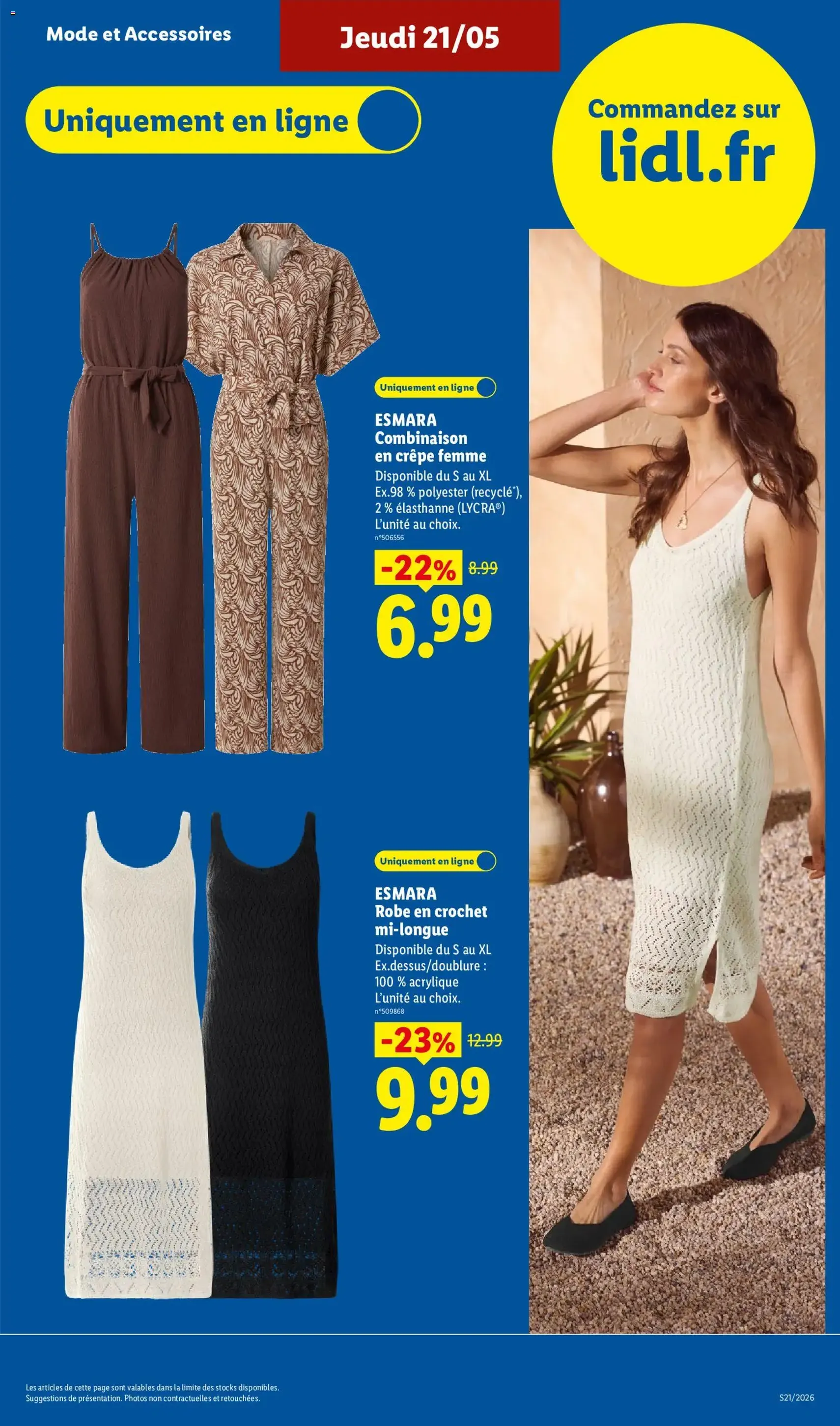 LIDL catalogue - brochure valable à partir du 21/05/2026, page 47 sur 70
