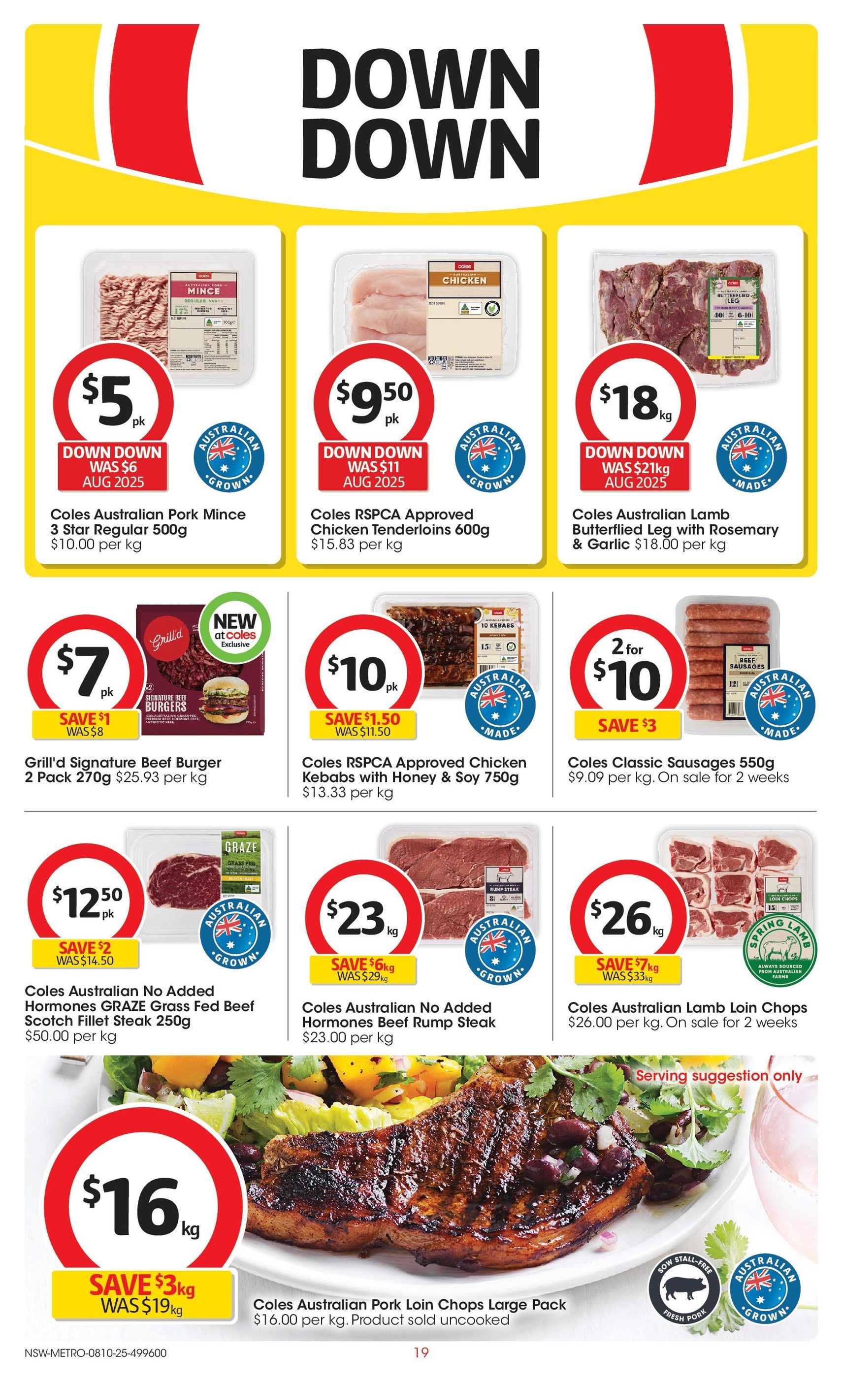 Coles Catalogue NSW - valid flyer from 08/10/2025, page 19 of 49
