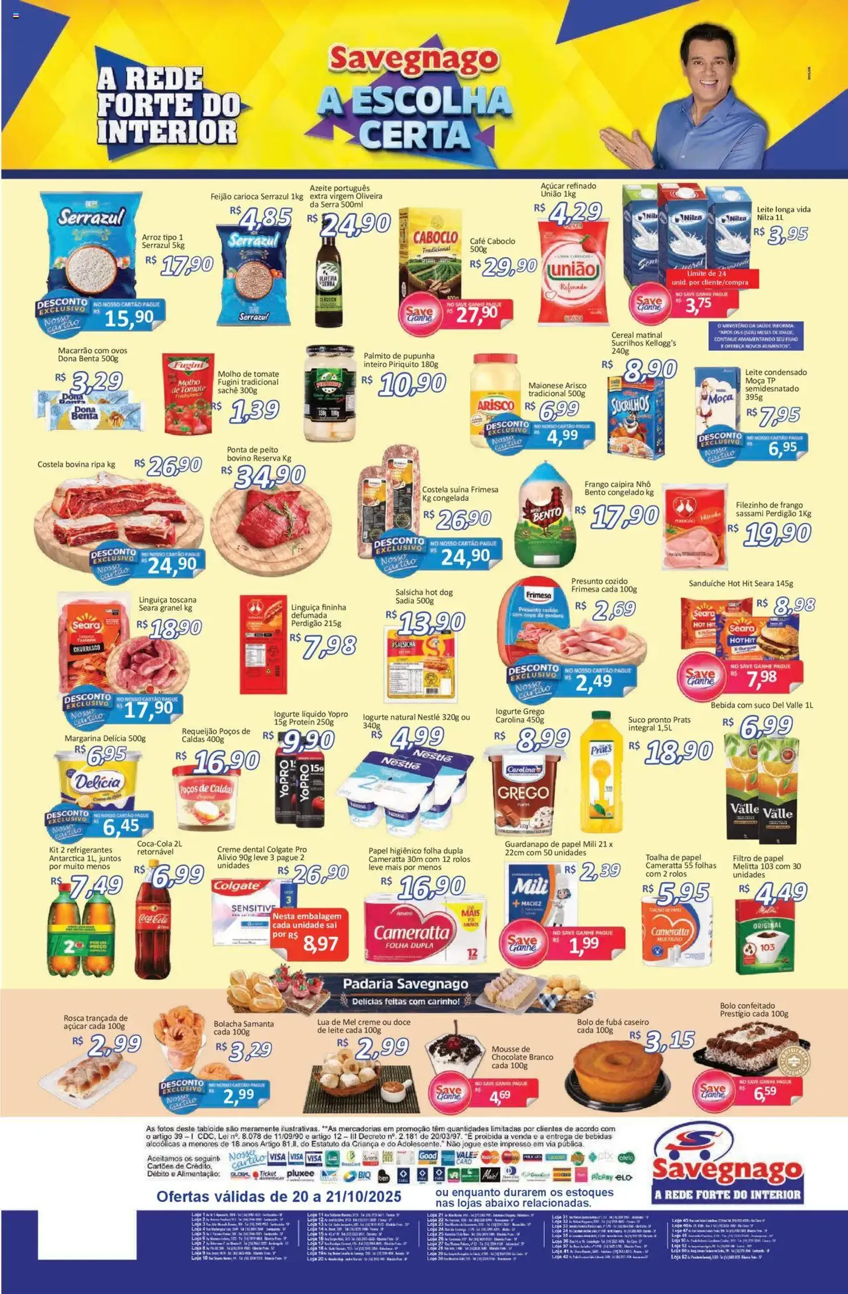 Savegnago - Ofertas da semana - folheto válido a partir de 20/10/2025 página 2 de 2