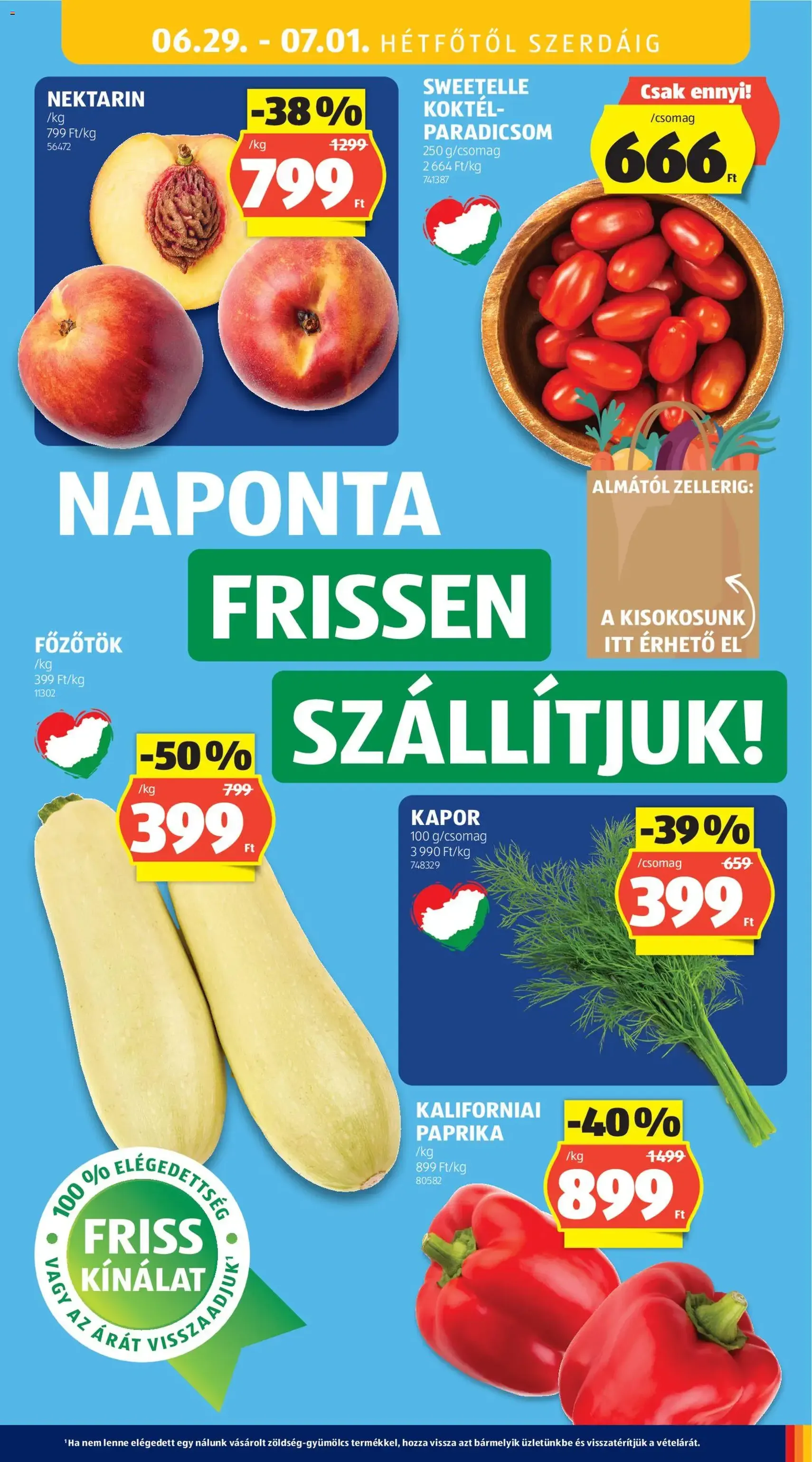 Aldi akciós újság - 2026.06.25. érvényes szórólap 31 oldal 62 oldalból