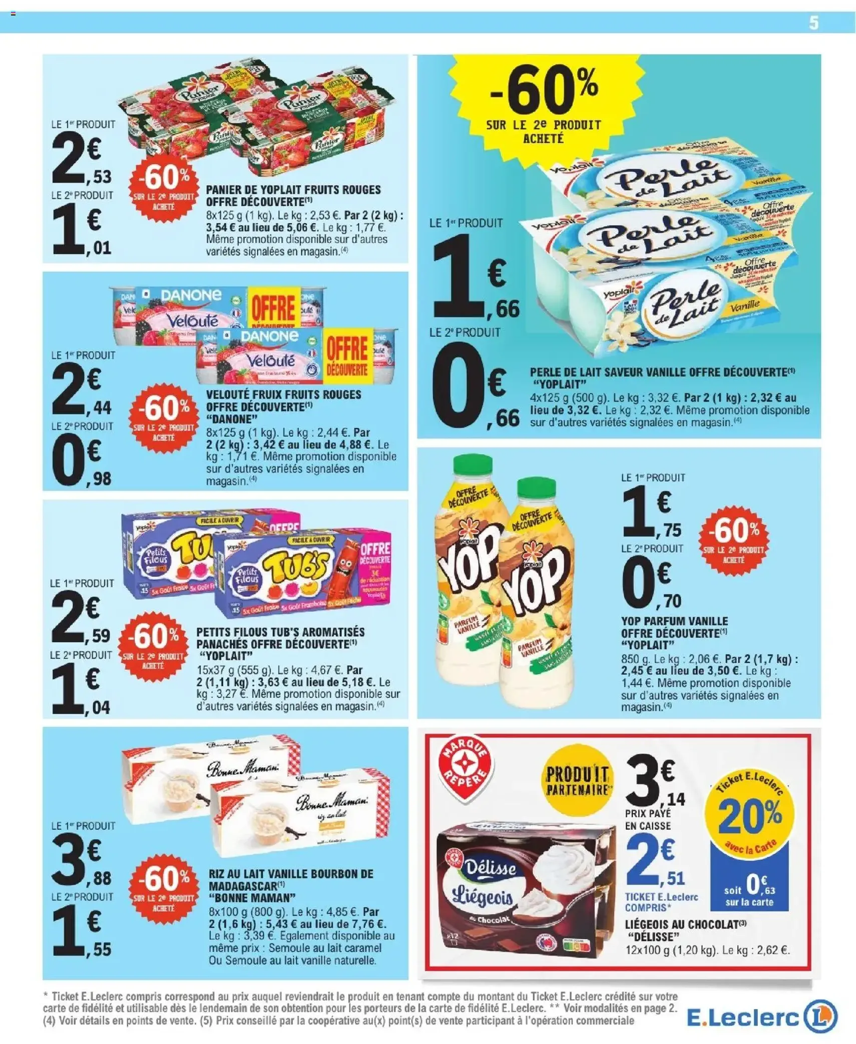 E.Leclerc catalogue semaine 2 - brochure valable à partir du 06/01/2026, page 5 sur 56