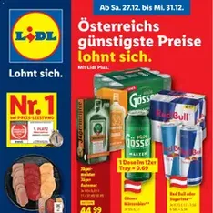 Lidl Flugblatt - Prospekt Vorschau gültig ab 27.12.2025