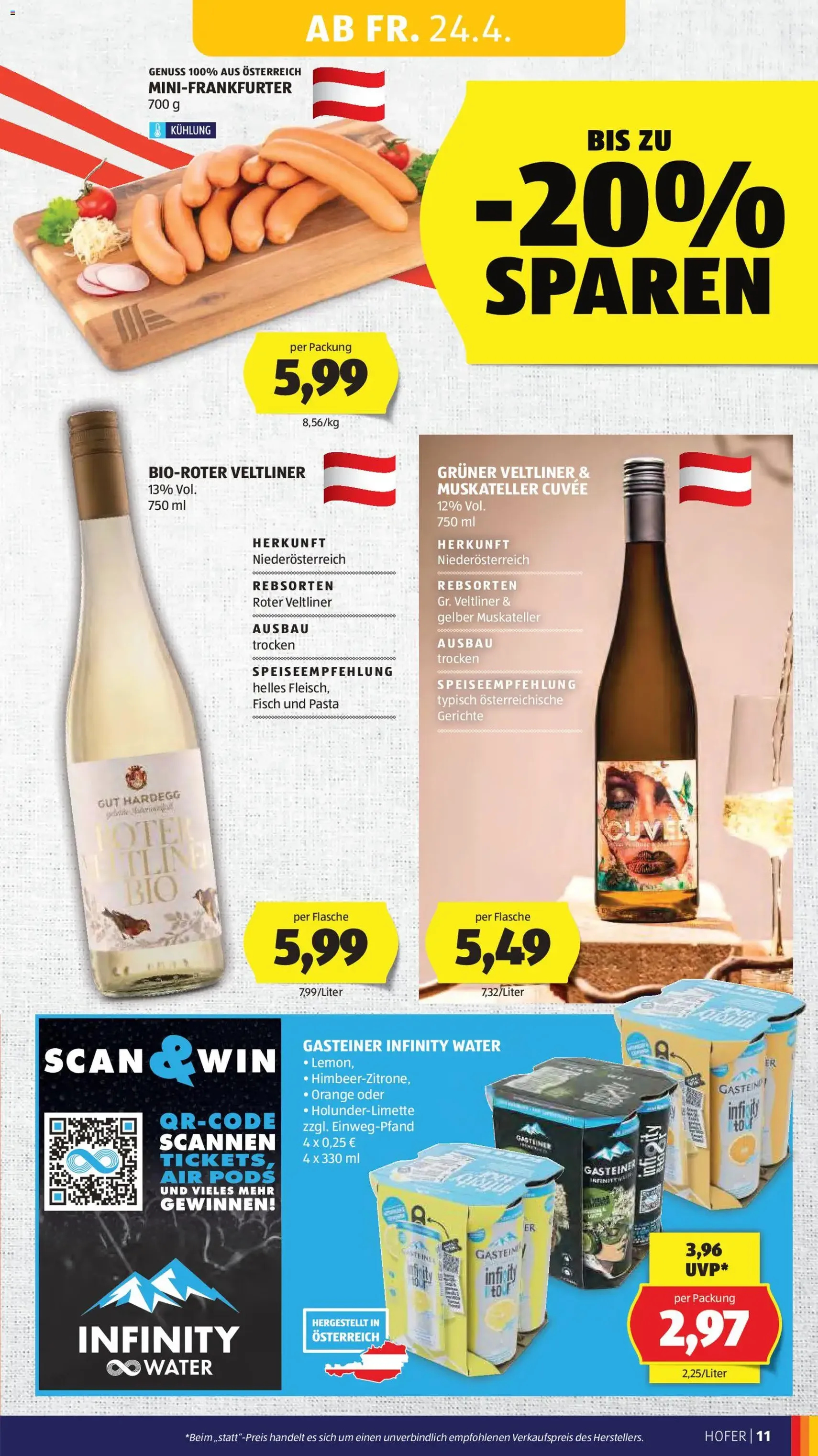Hofer Flugblatt - Gültiger Prospekt ab 22.04.2026, Seite 13 von insgesamt 41
