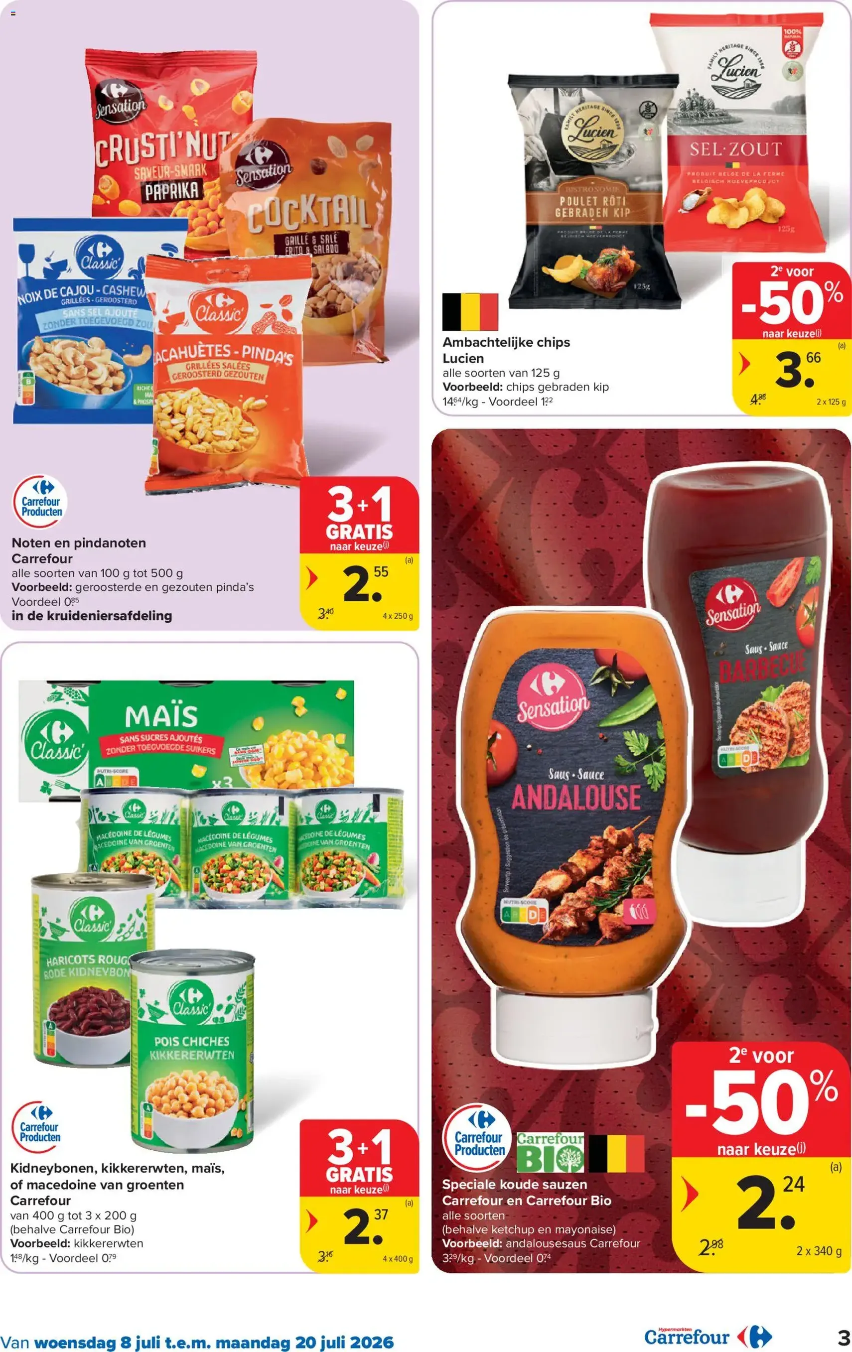 Carrefour folder week 28 - geldige folder vanaf 08/07/2026 pagina 3 van 40