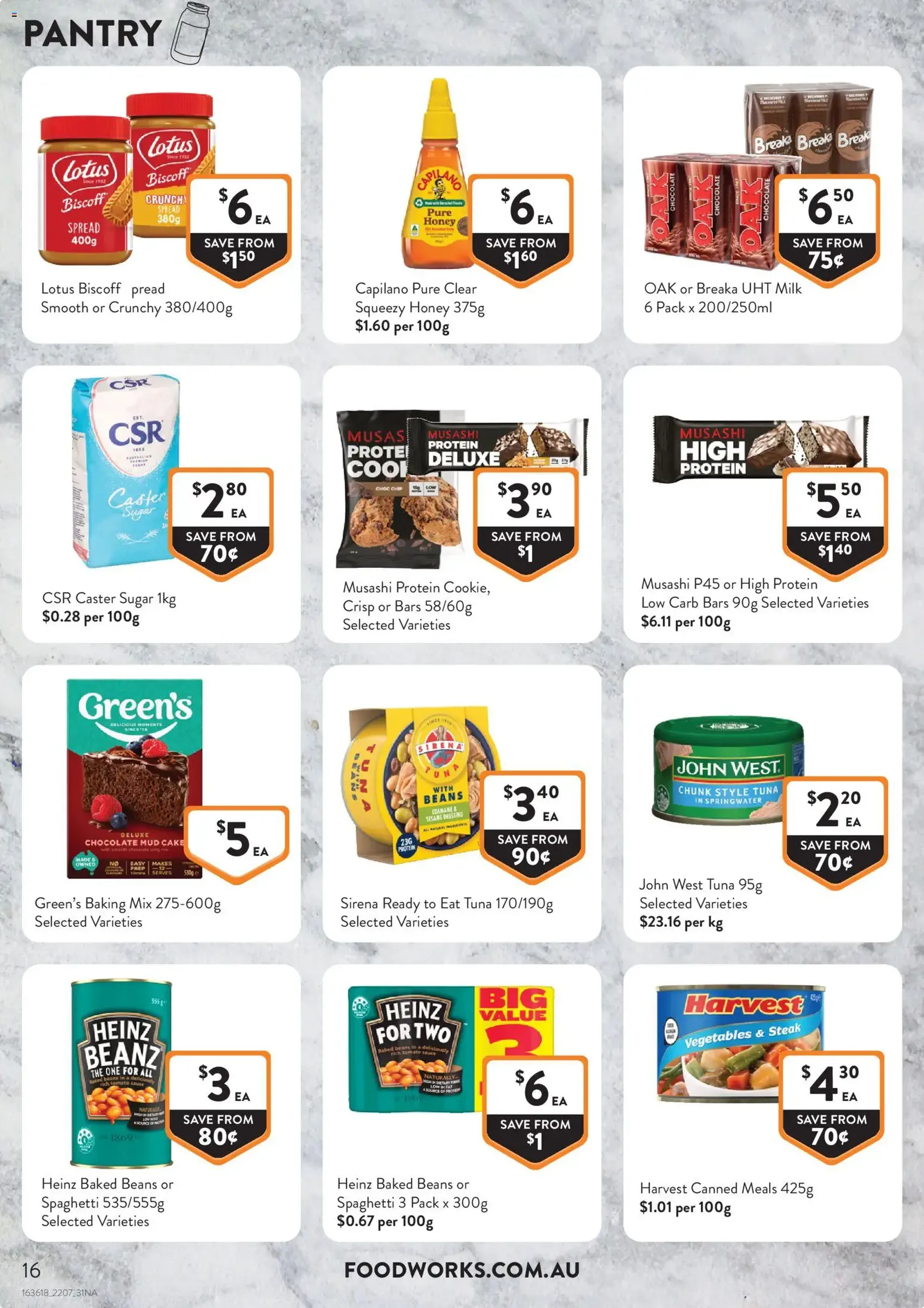 Foodworks catalogue - valid flyer from 22/07/2026, page 16 of 31
