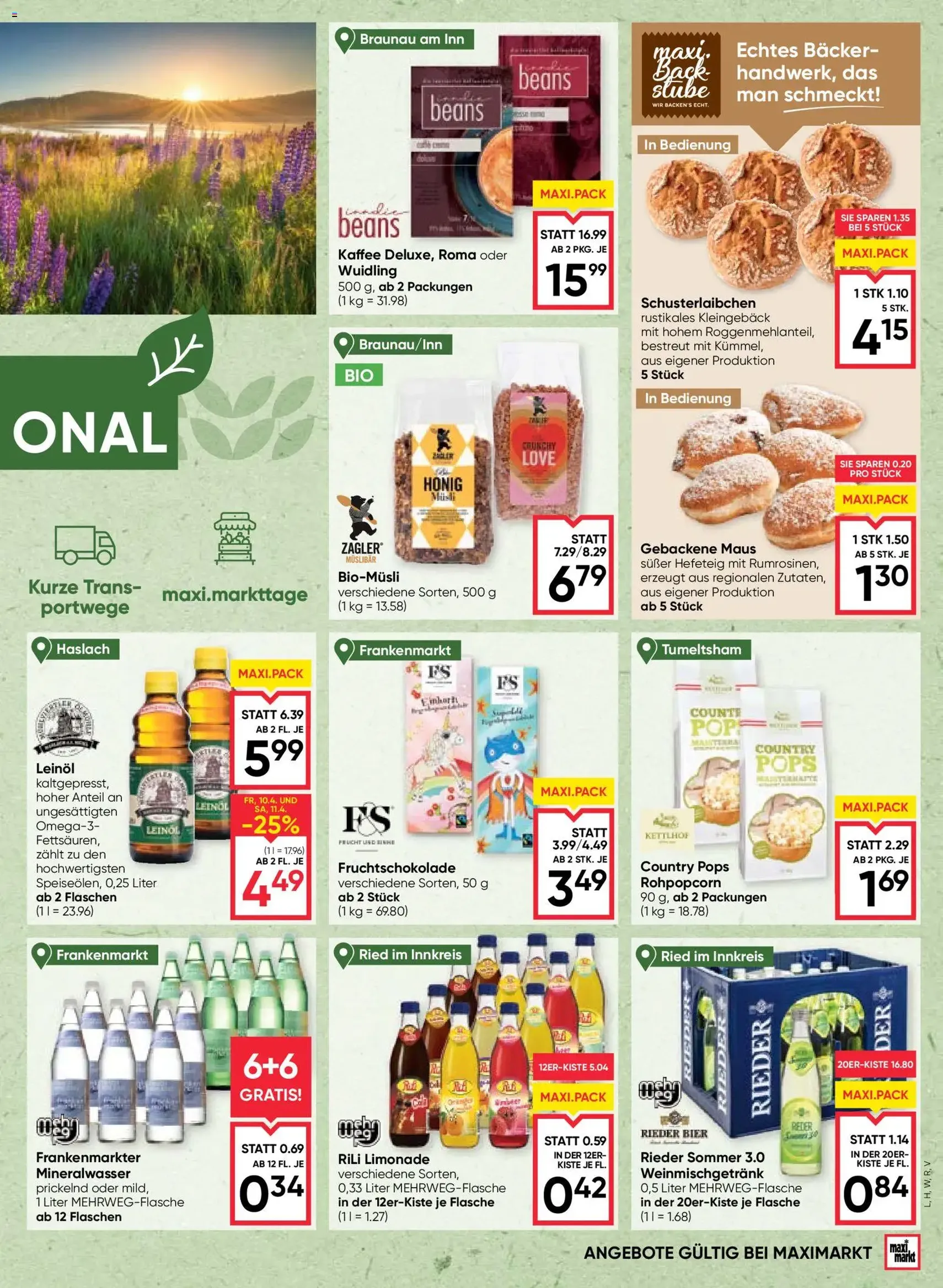 Maximarkt Flugblatt - Gültiger Prospekt ab 09.04.2026, Seite 5 von insgesamt 24