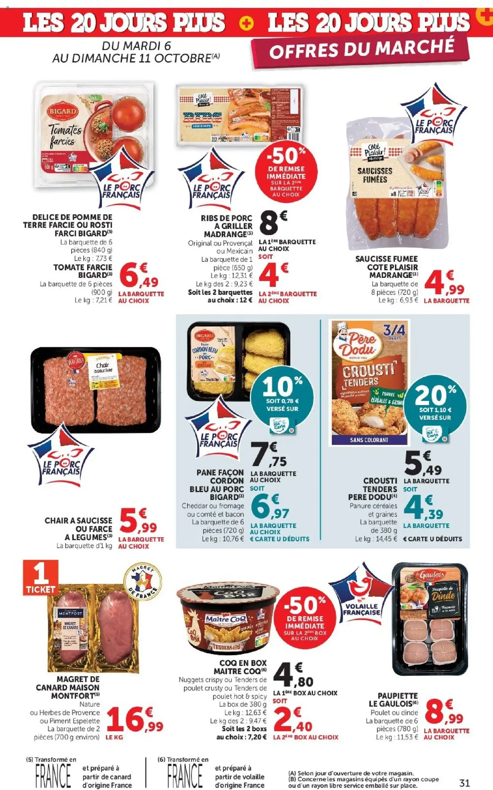 Super U catalogue - brochure valable à partir du 06/10/2026, page 31 sur 44