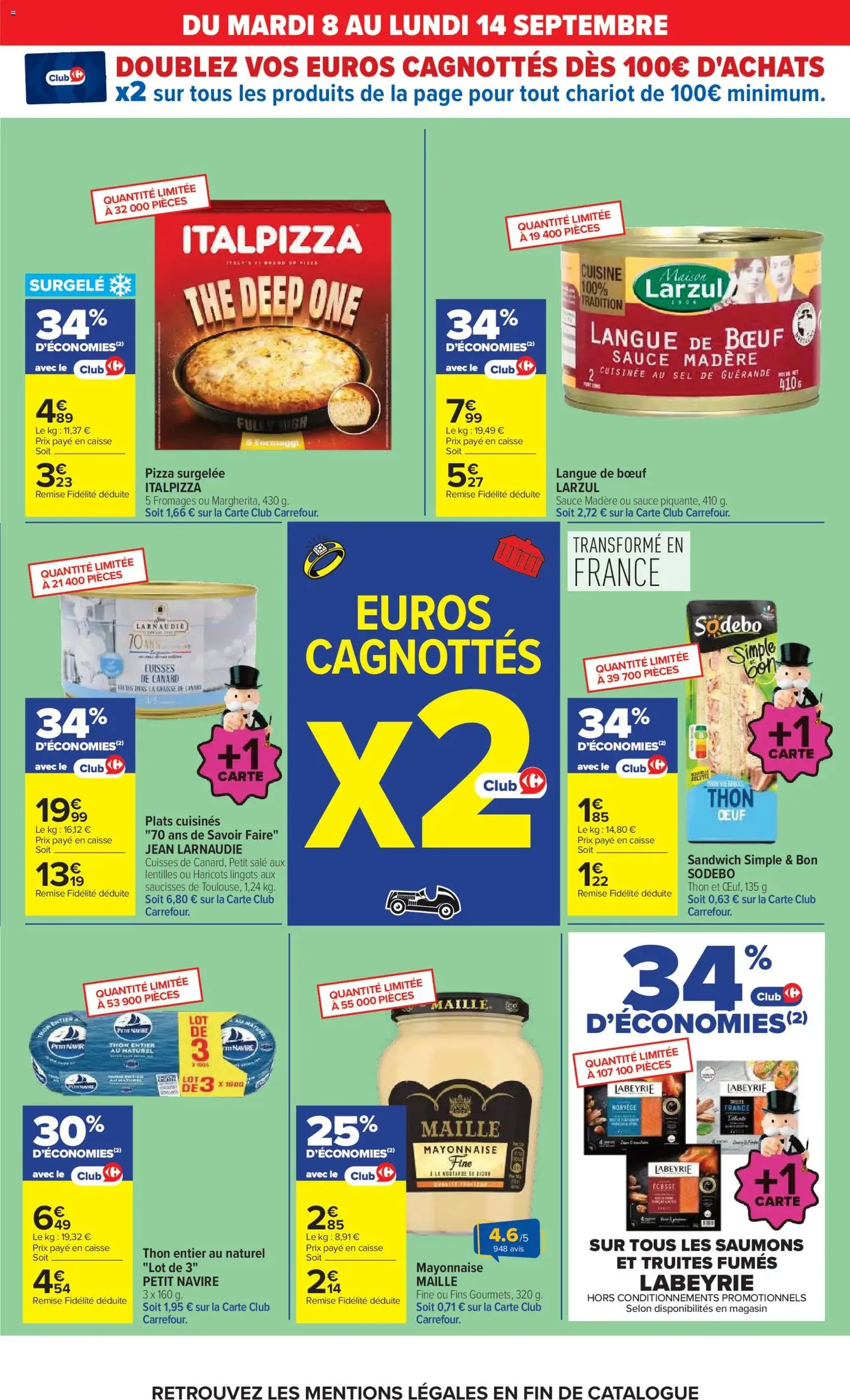 Carrefour catalogue - brochure valable à partir du 08/09/2026, page 9 sur 101
