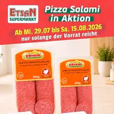 ETSAN Pizza Salami in Aktion - Prospekt Vorschau gültig ab 29.07.2026