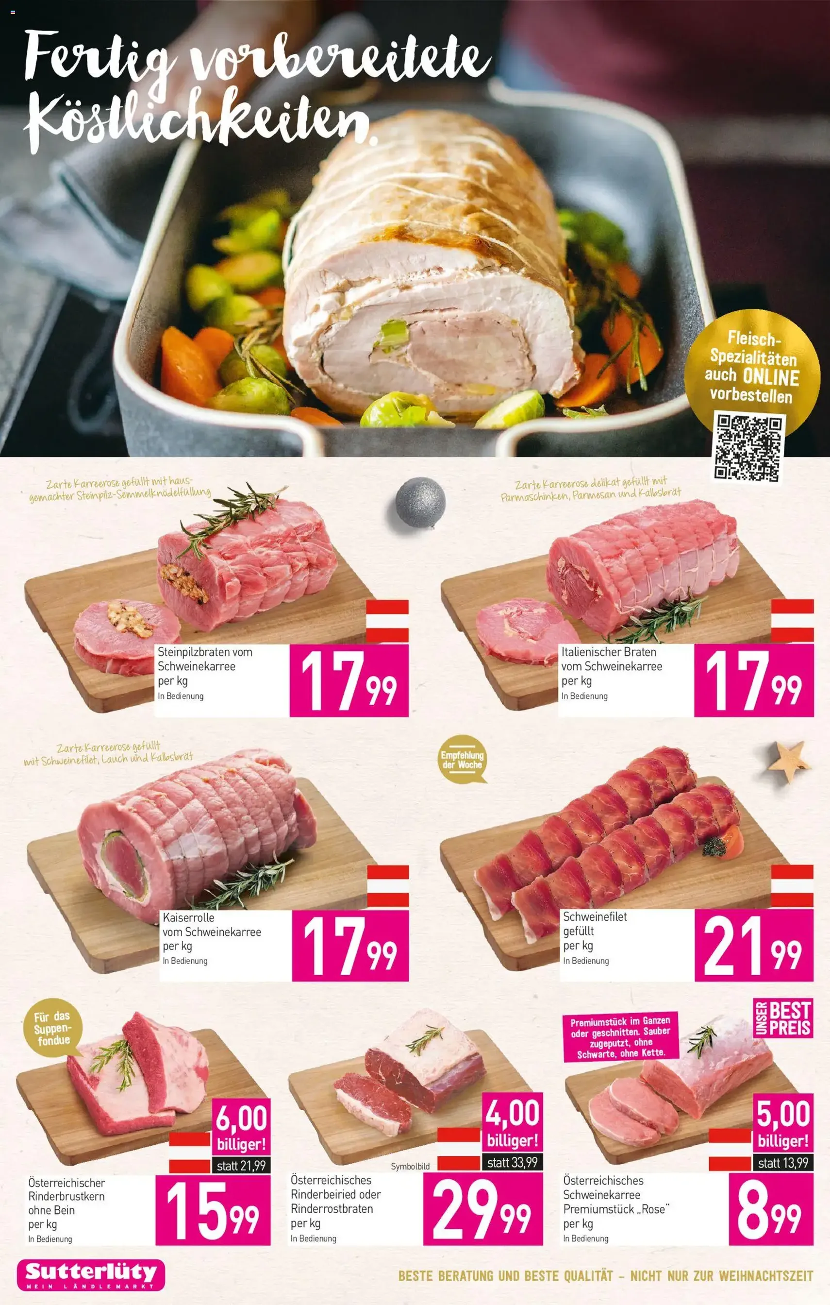 Sutterlüty Flugblatt - Gültiger Prospekt ab 22.12.2025, Seite 10 von insgesamt 16
