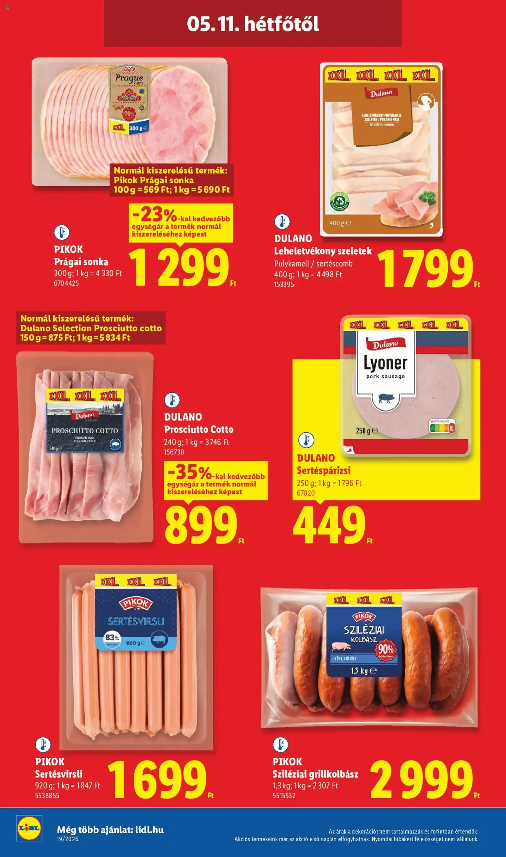 Lidl akciós újság - 2026.05.07. érvényes szórólap 68 oldal 76 oldalból