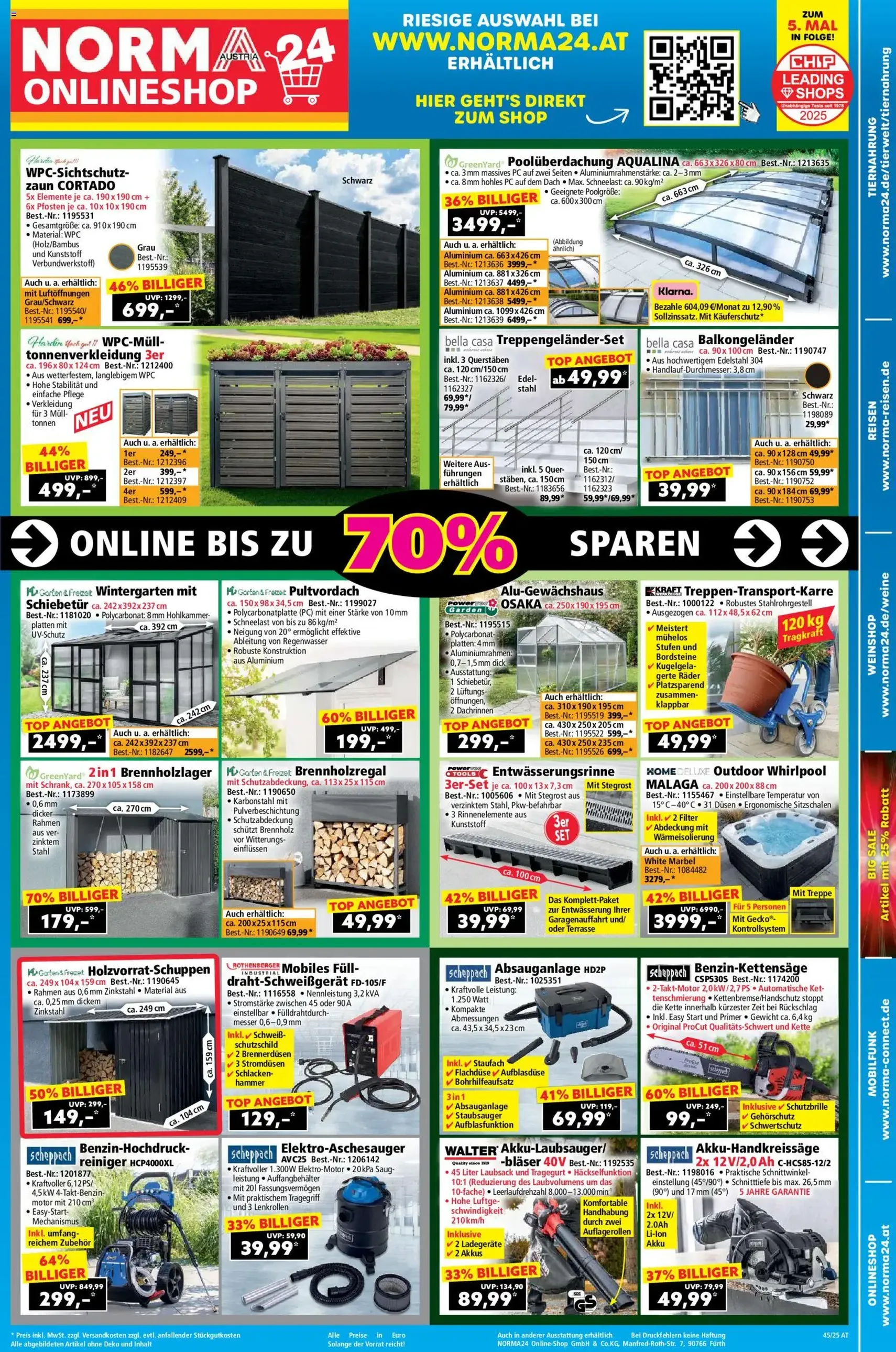 Norma Flugblatt - Gültiger Prospekt ab 03.11.2025, Seite 18 von insgesamt 19