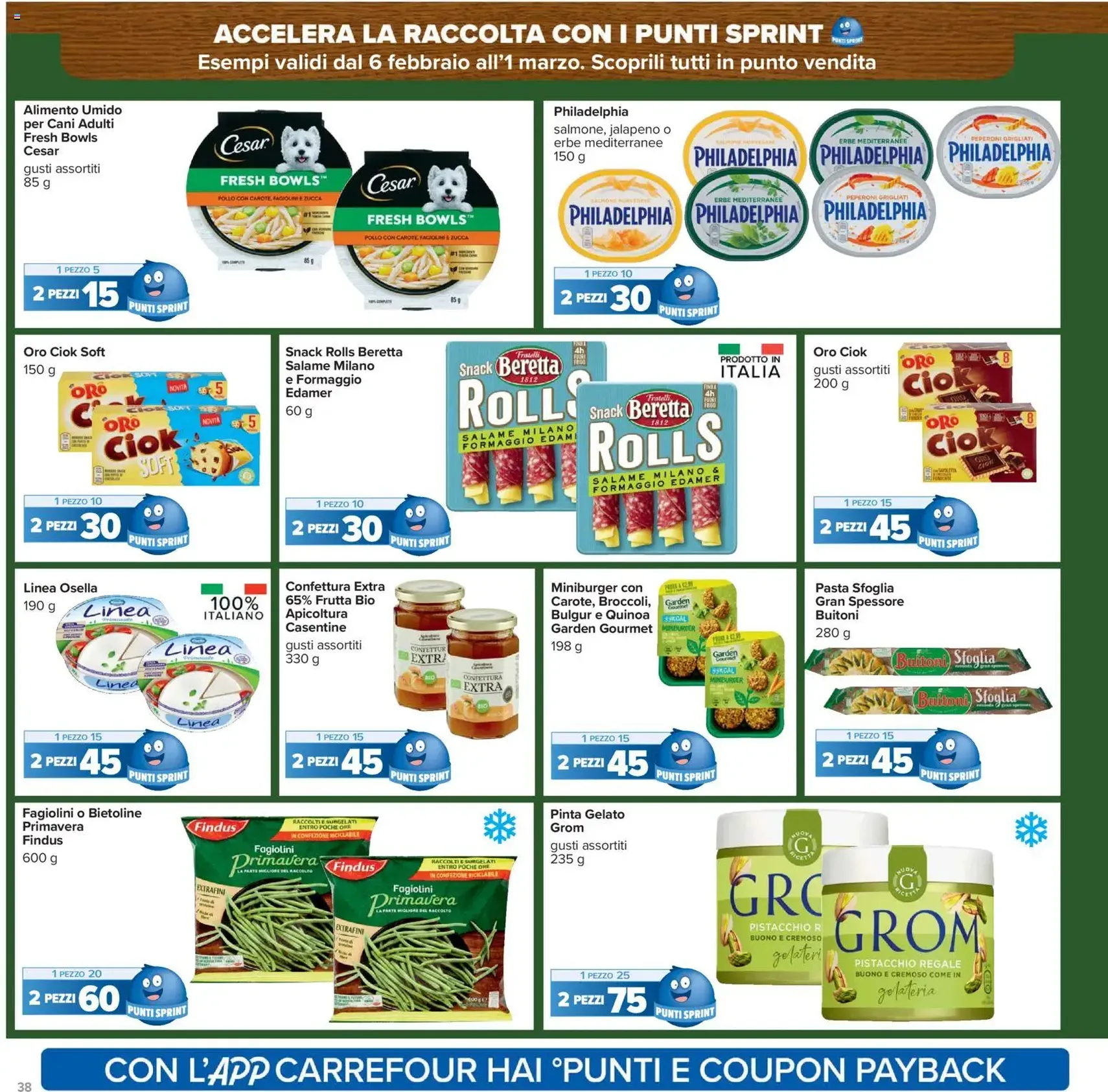 Volantino Carrefour - volantino valido dal 17/02/2026 pagina 38 di 40