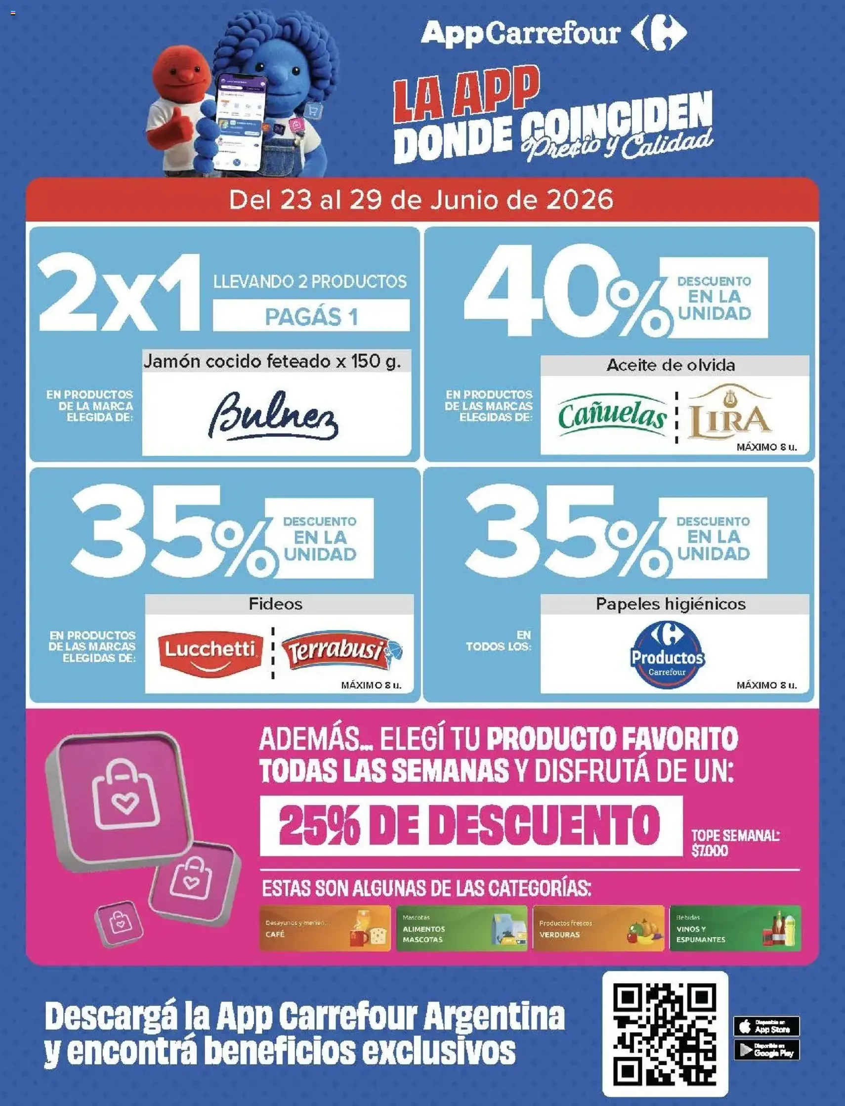 Carrefour Market catálogo - folleto válido desde 23/06/2026 página 3 de 25
