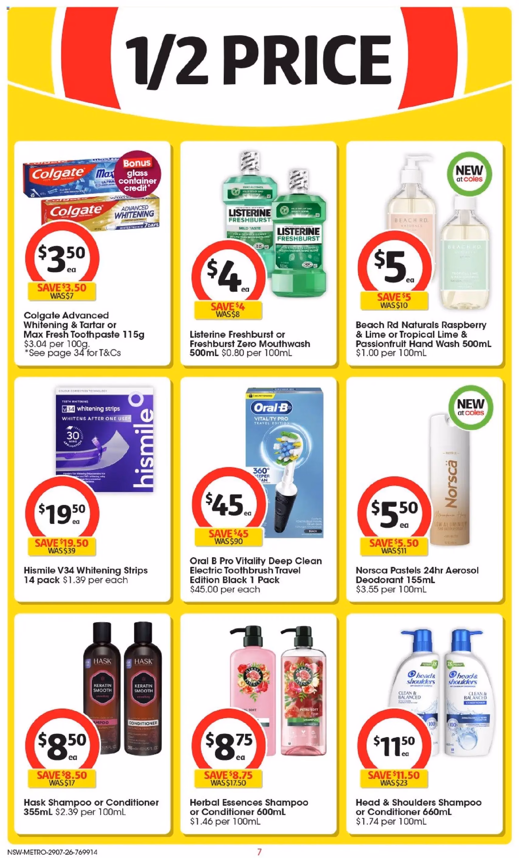 Coles catalogue - valid flyer from 29/07/2026, page 7 of 46