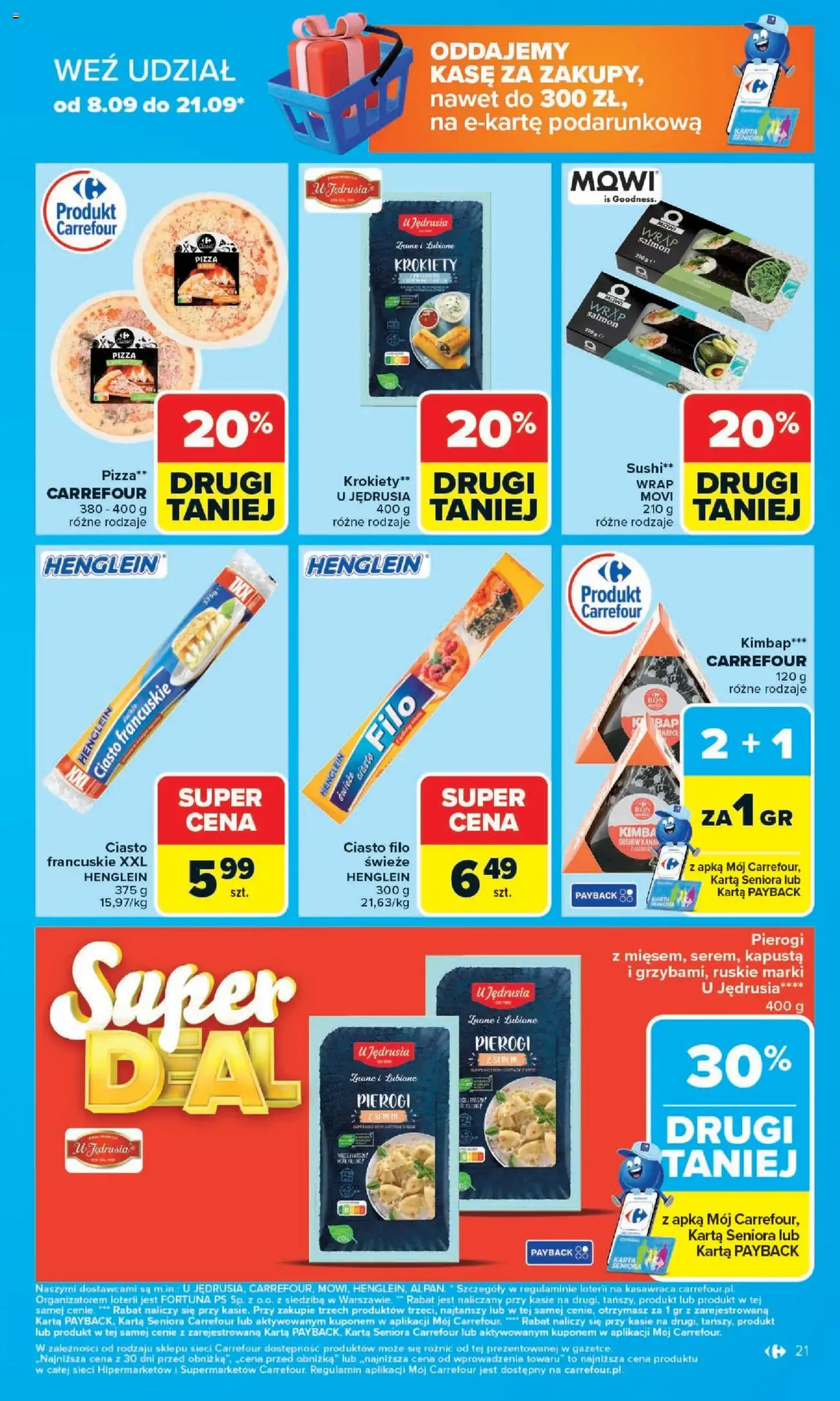 Carrefour Gazetka - ważny gazetka od 08.09.2025 strona 21 z 62 Carrefour Gazetka - ważny gazetka od 08.09.2025 strona 21 z 62